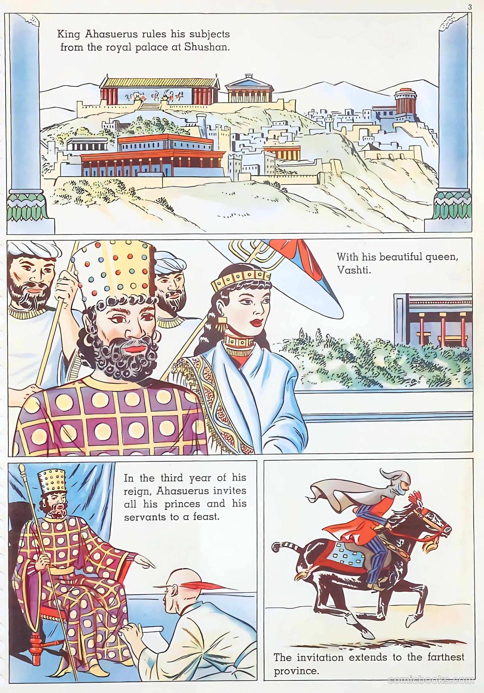 The Life of Esther Visualized #1 (1947) — page 3 of 48
