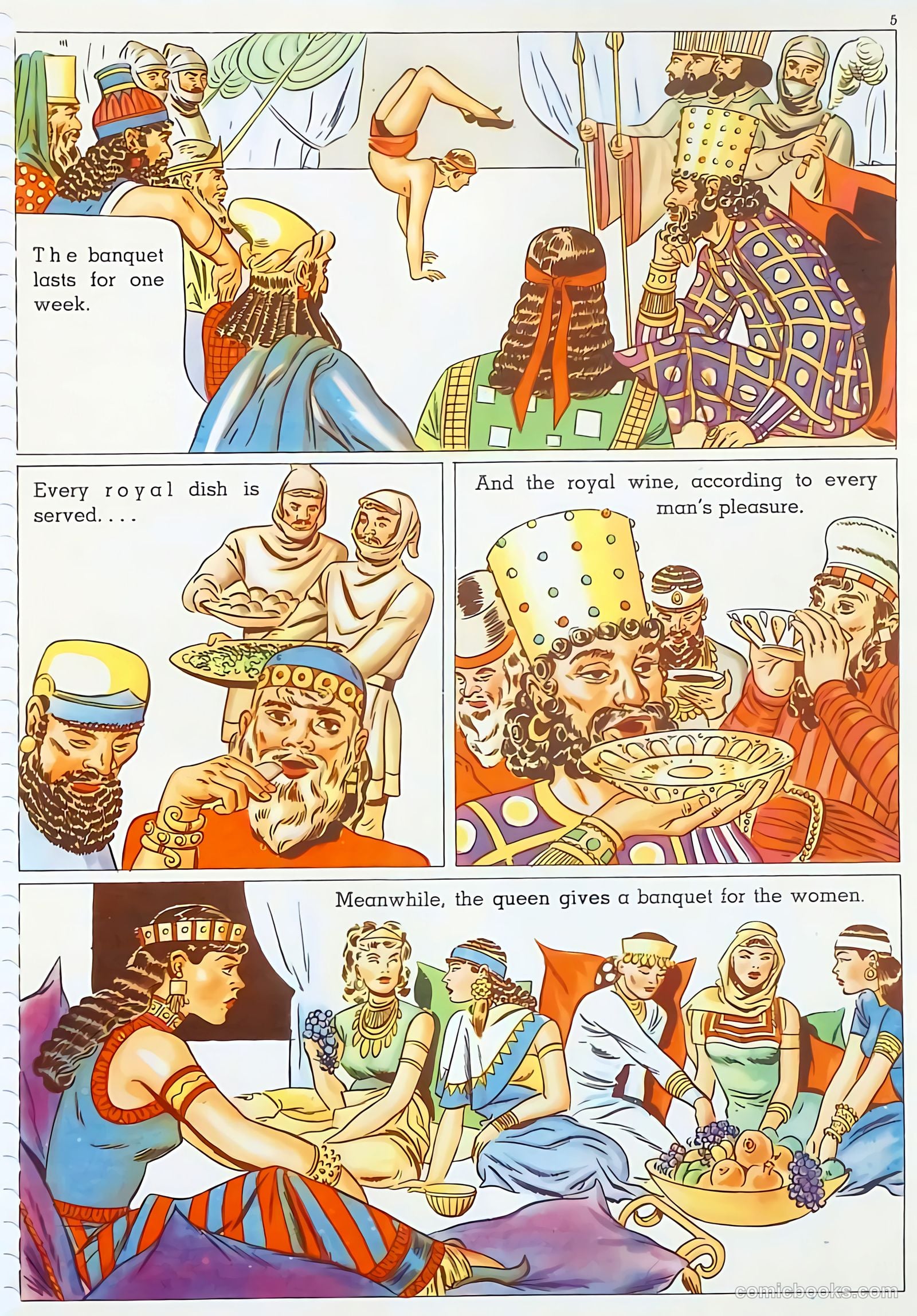 The Life of Esther Visualized #1 (1947) — page 5 of 48