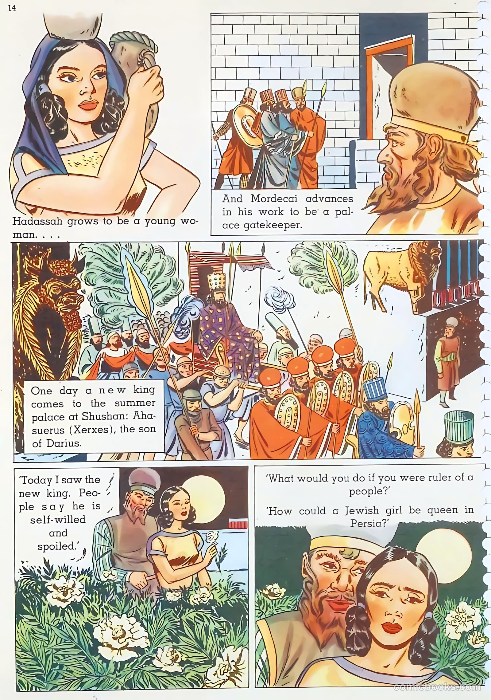The Life of Esther Visualized #1 (1947) — page 15 of 48