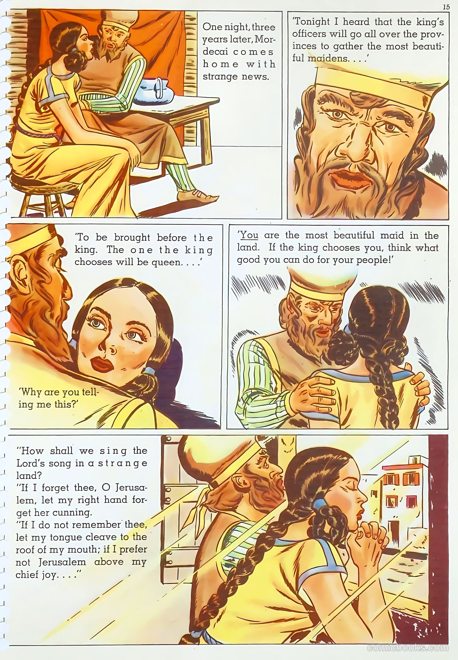 The Life of Esther Visualized #1 (1947) — page 16 of 48