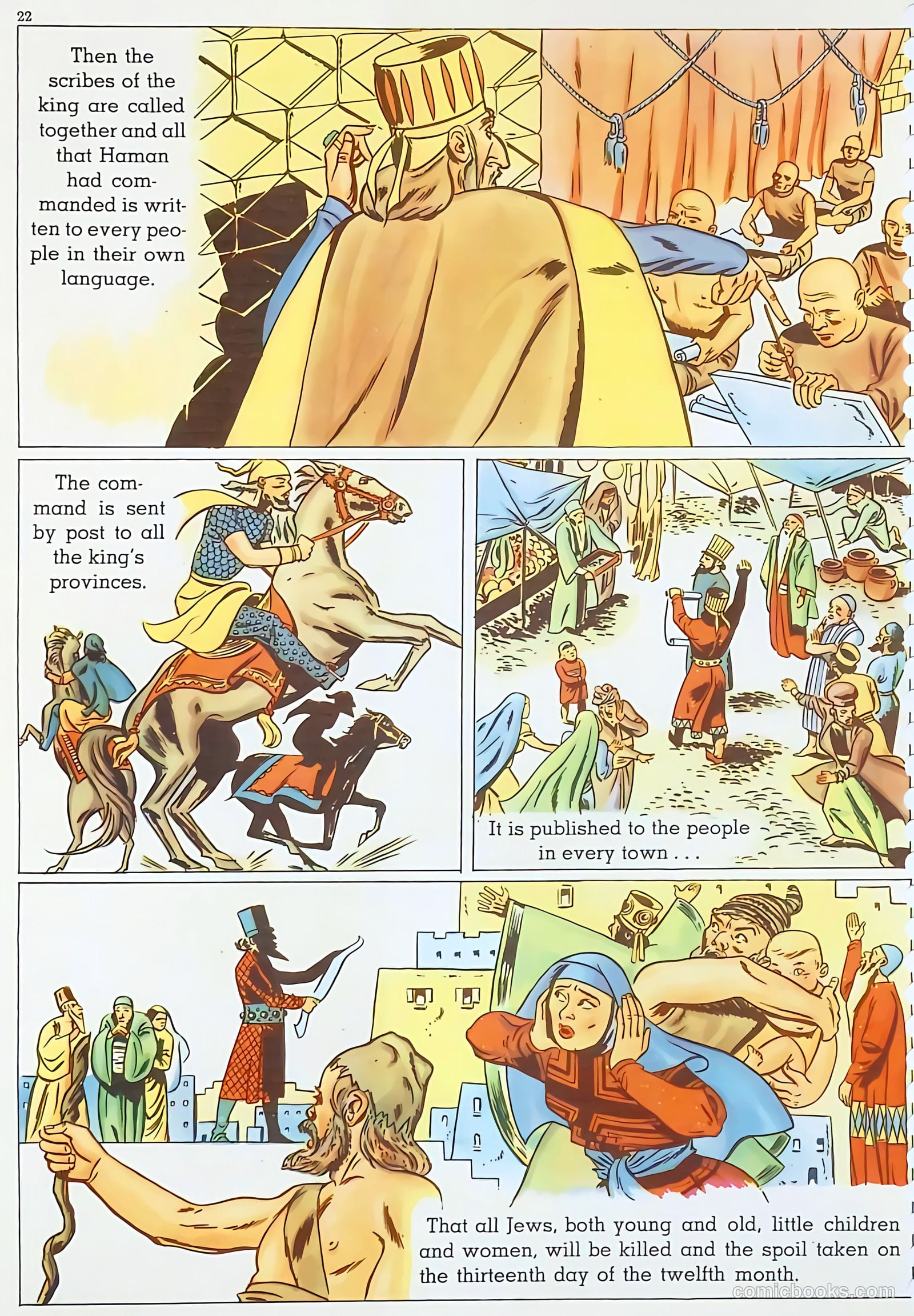 The Life of Esther Visualized #1 (1947) — page 23 of 48
