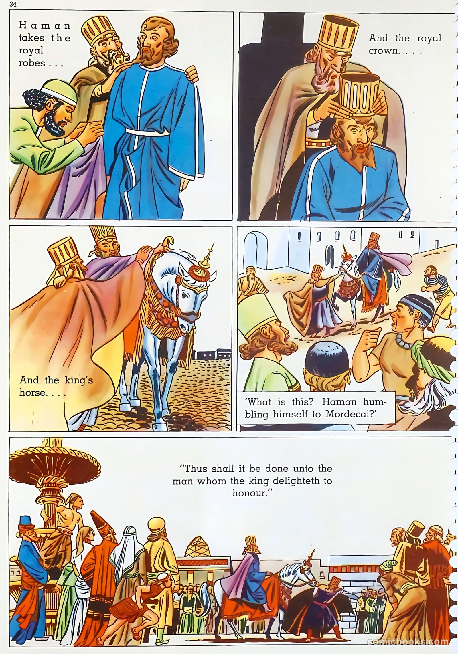 The Life of Esther Visualized #1 (1947) — page 35 of 48