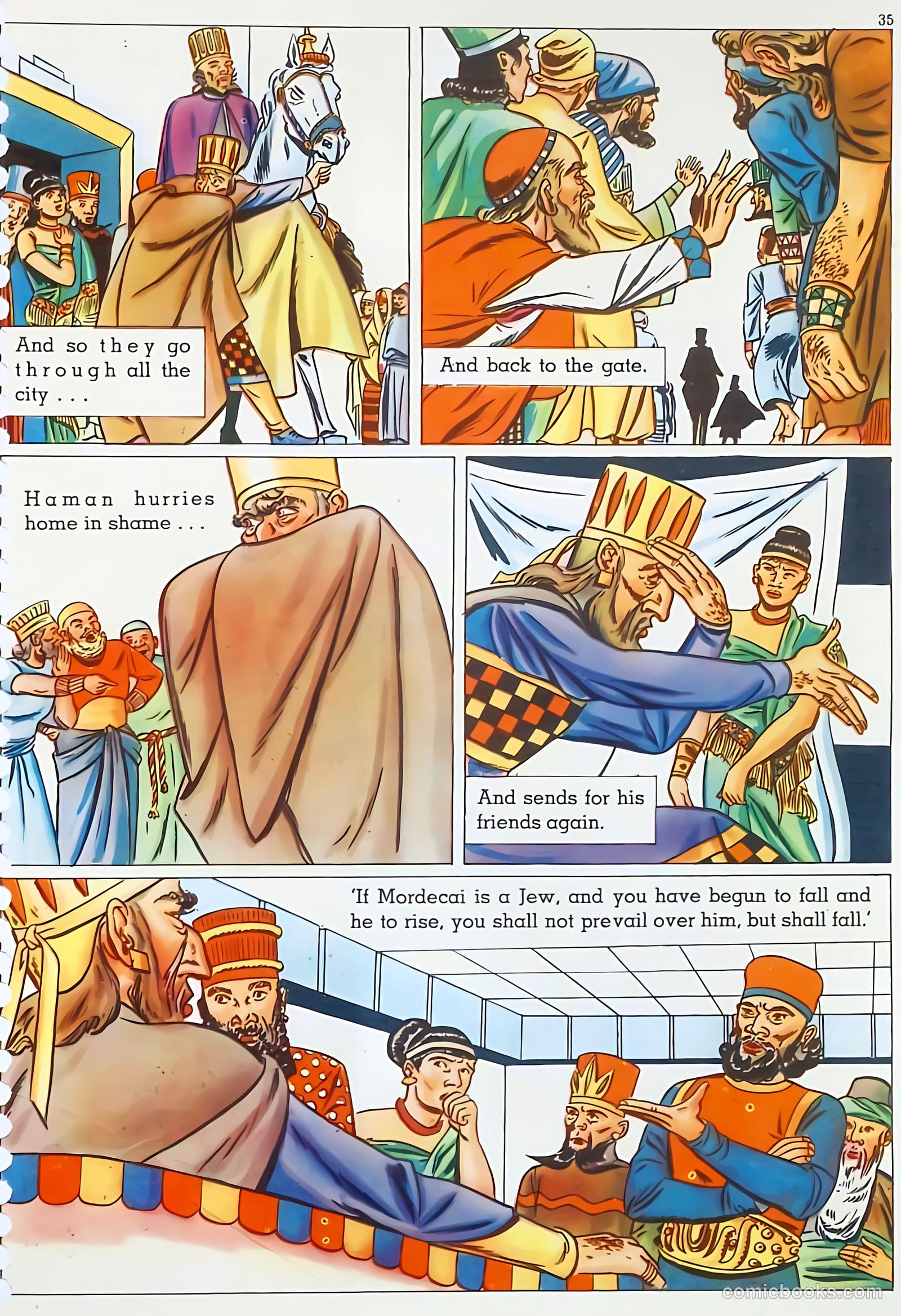 The Life of Esther Visualized #1 (1947) — page 36 of 48