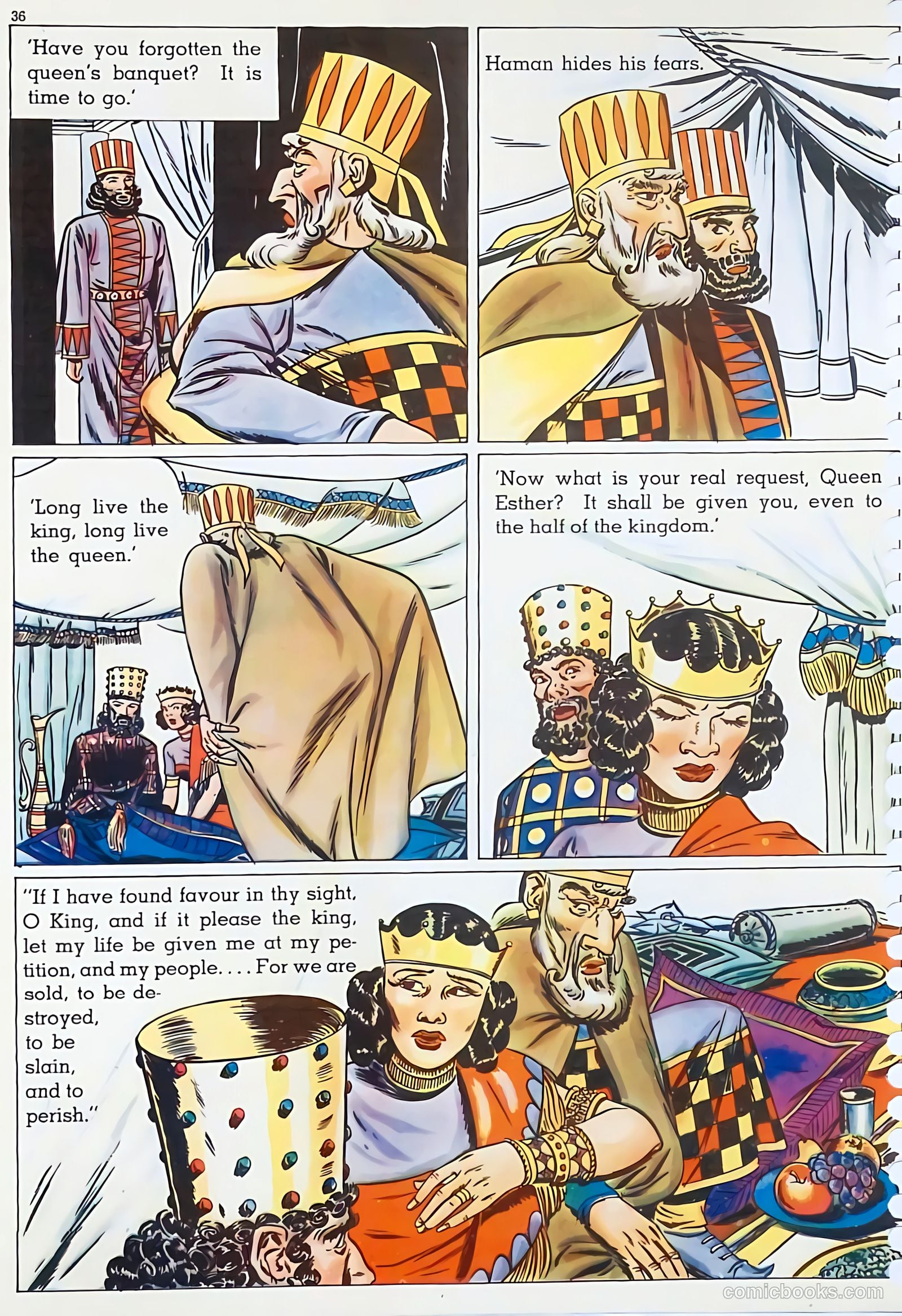 The Life of Esther Visualized #1 (1947) — page 37 of 48