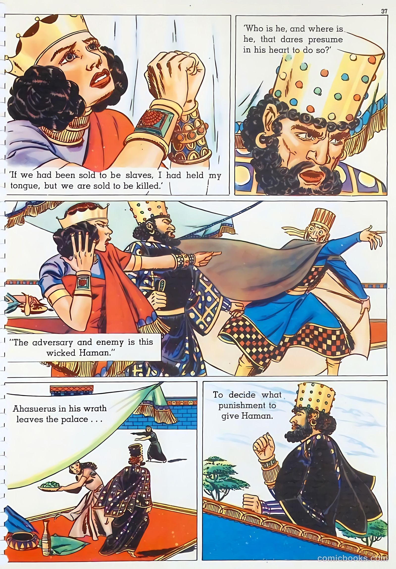 The Life of Esther Visualized #1 (1947) — page 38 of 48