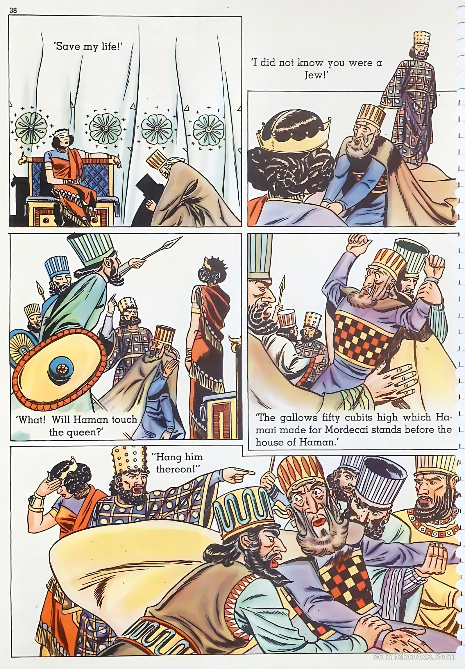 The Life of Esther Visualized #1 (1947) — page 39 of 48