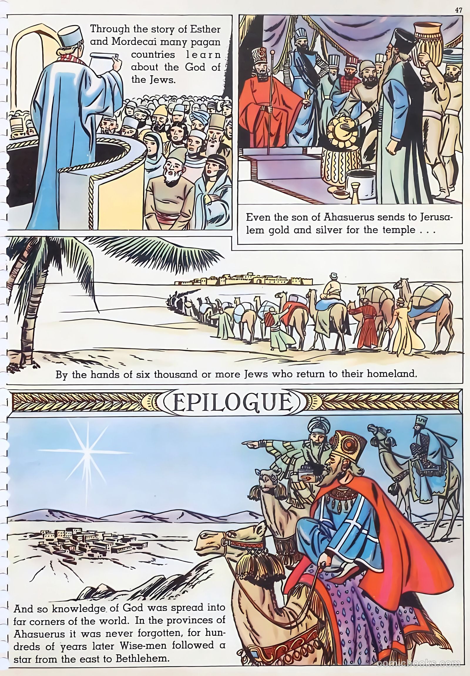 The Life of Esther Visualized #1 (1947) — page 47 of 48