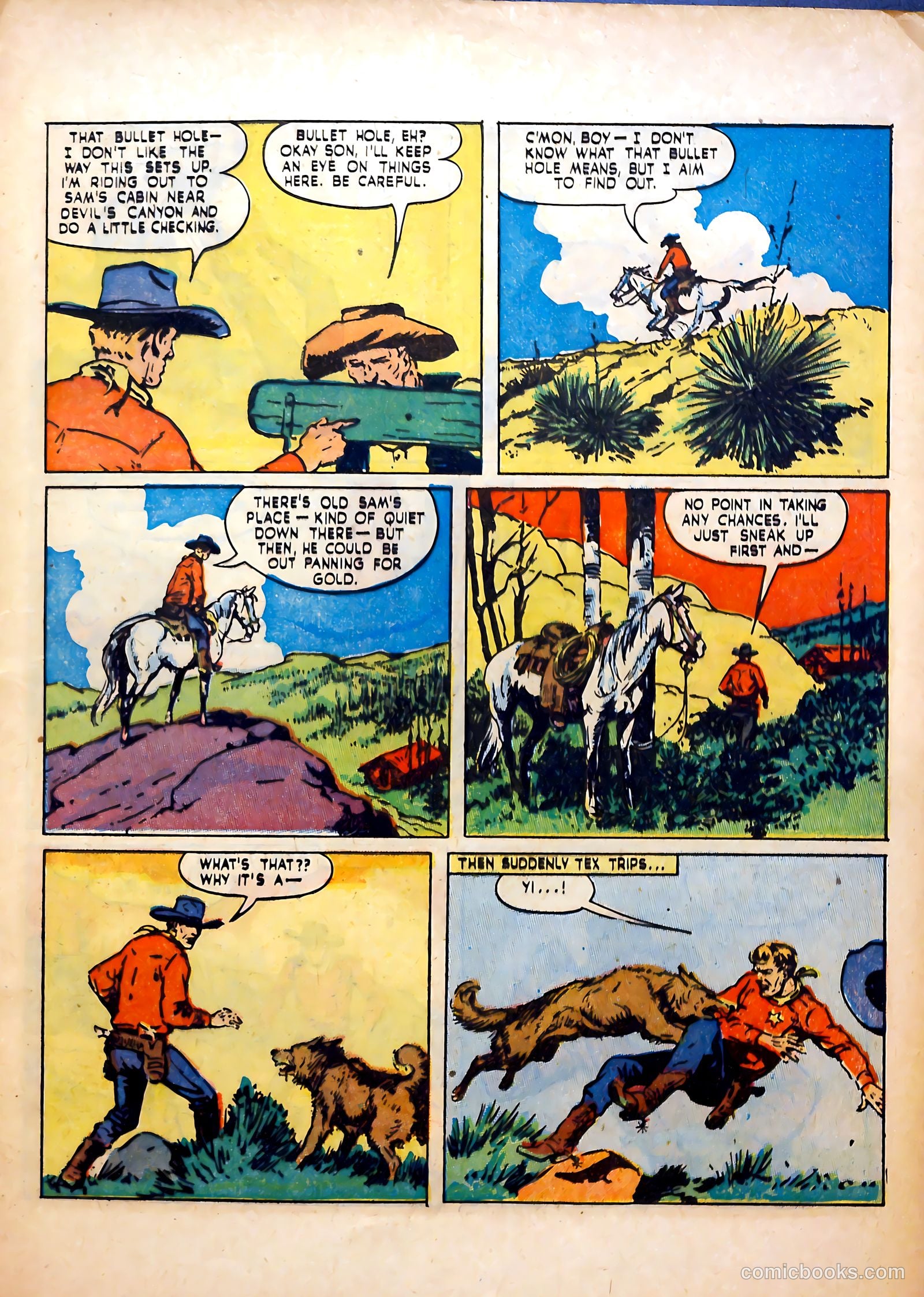 Tex Granger #22 — page 5 of 35