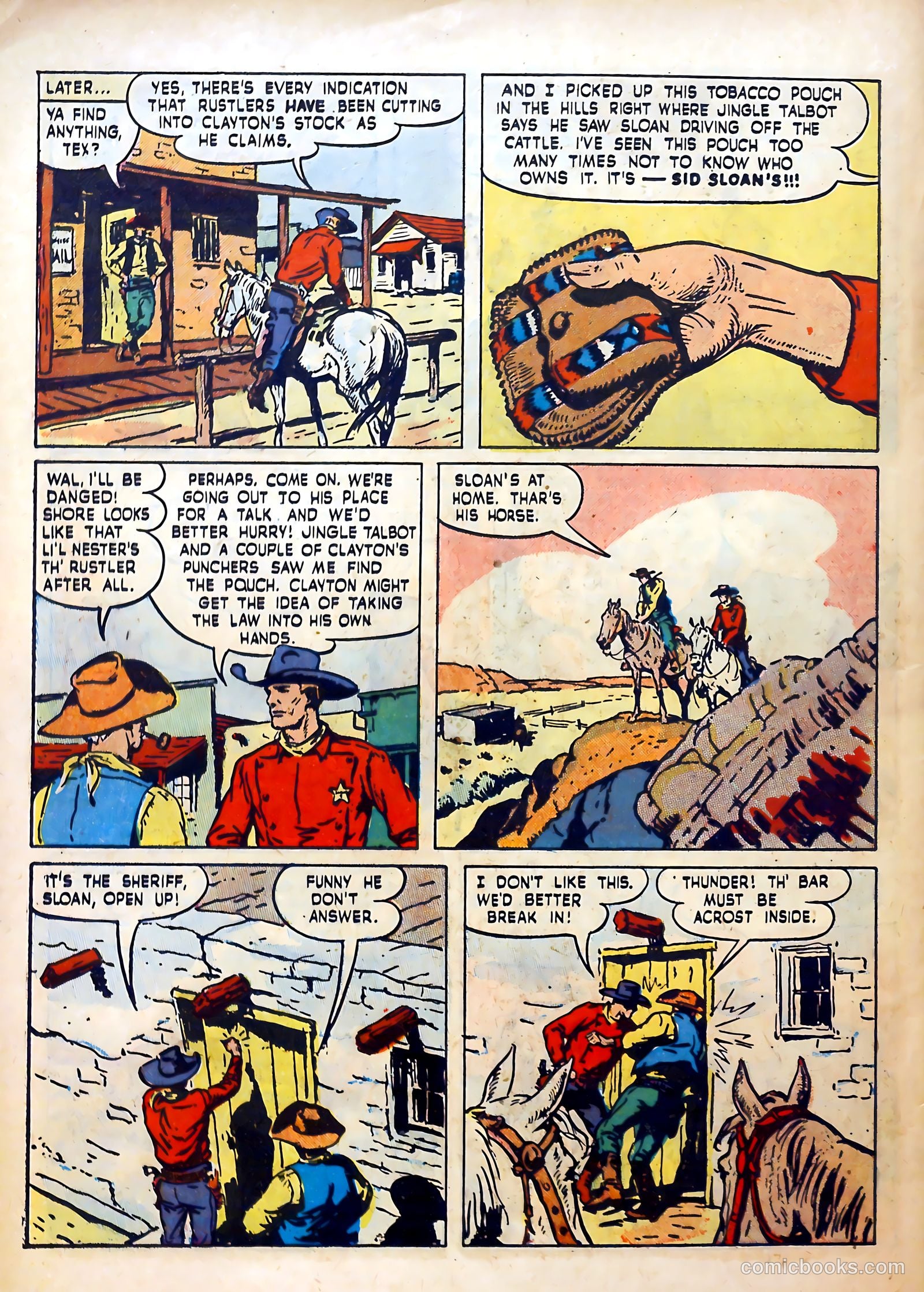 Tex Granger #22 — page 21 of 35