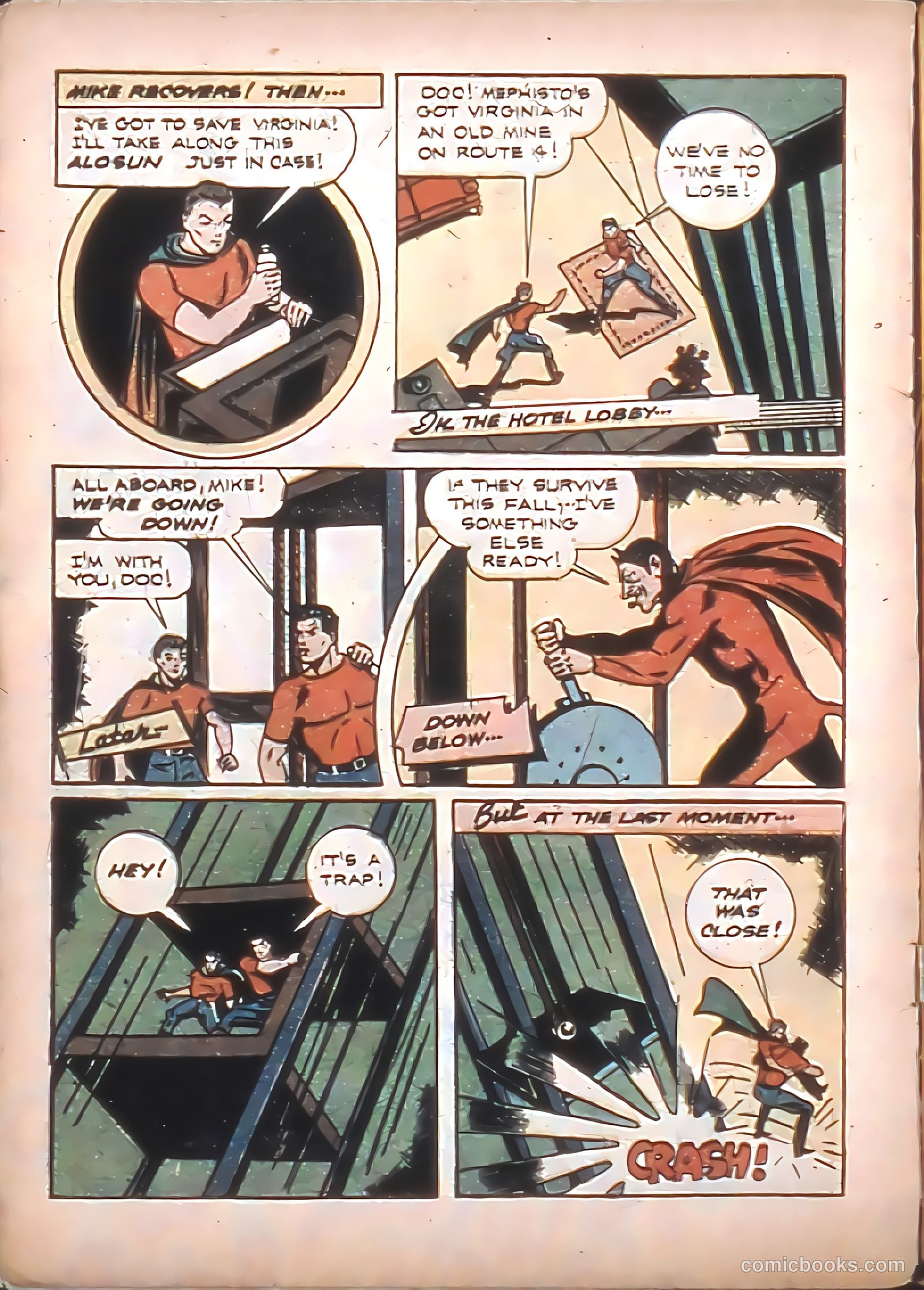Thrilling Comics #30 (1940) — page 8 of 68