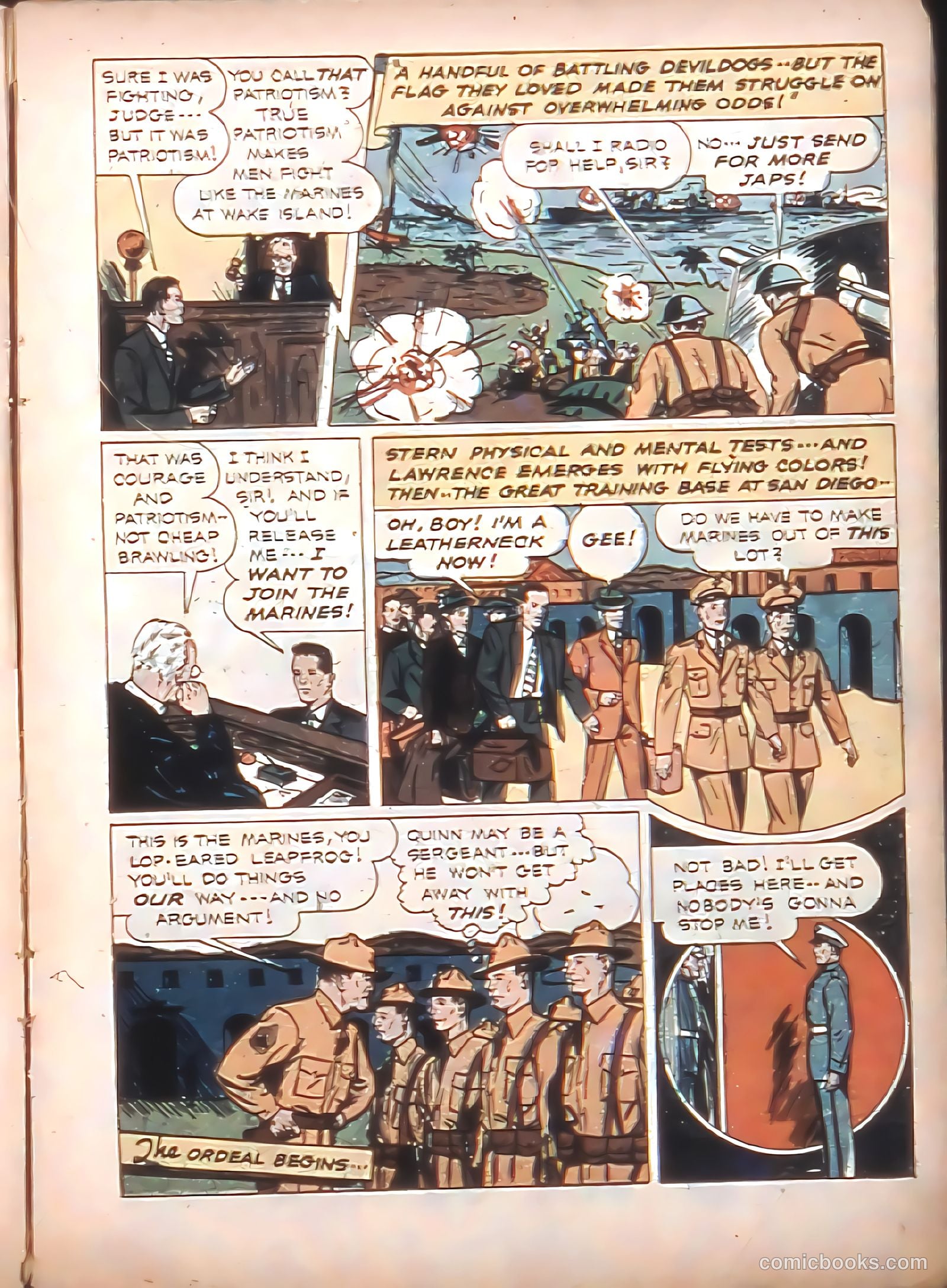 Thrilling Comics #30 (1940) — page 23 of 68