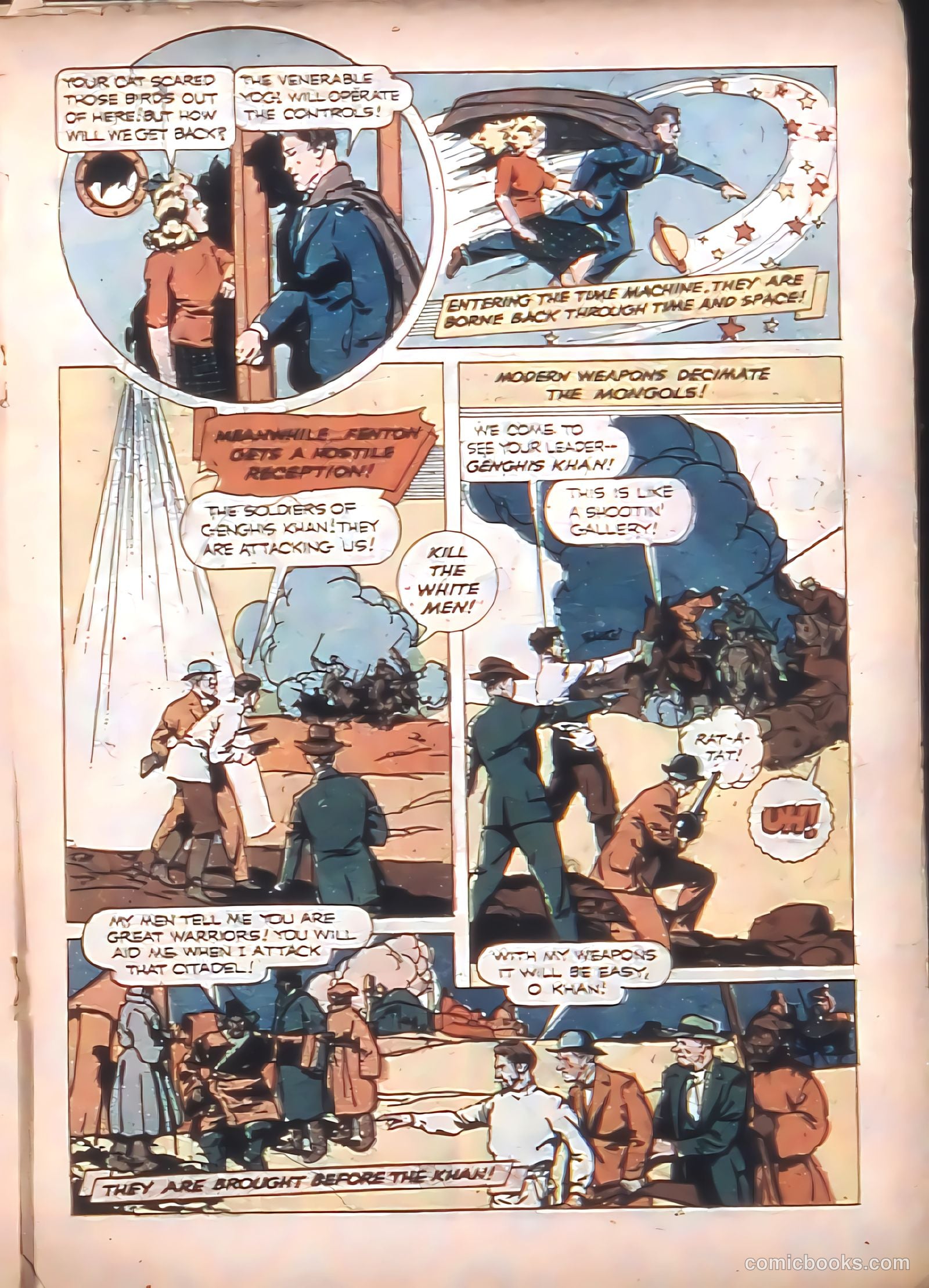 Thrilling Comics #30 (1940) — page 35 of 68