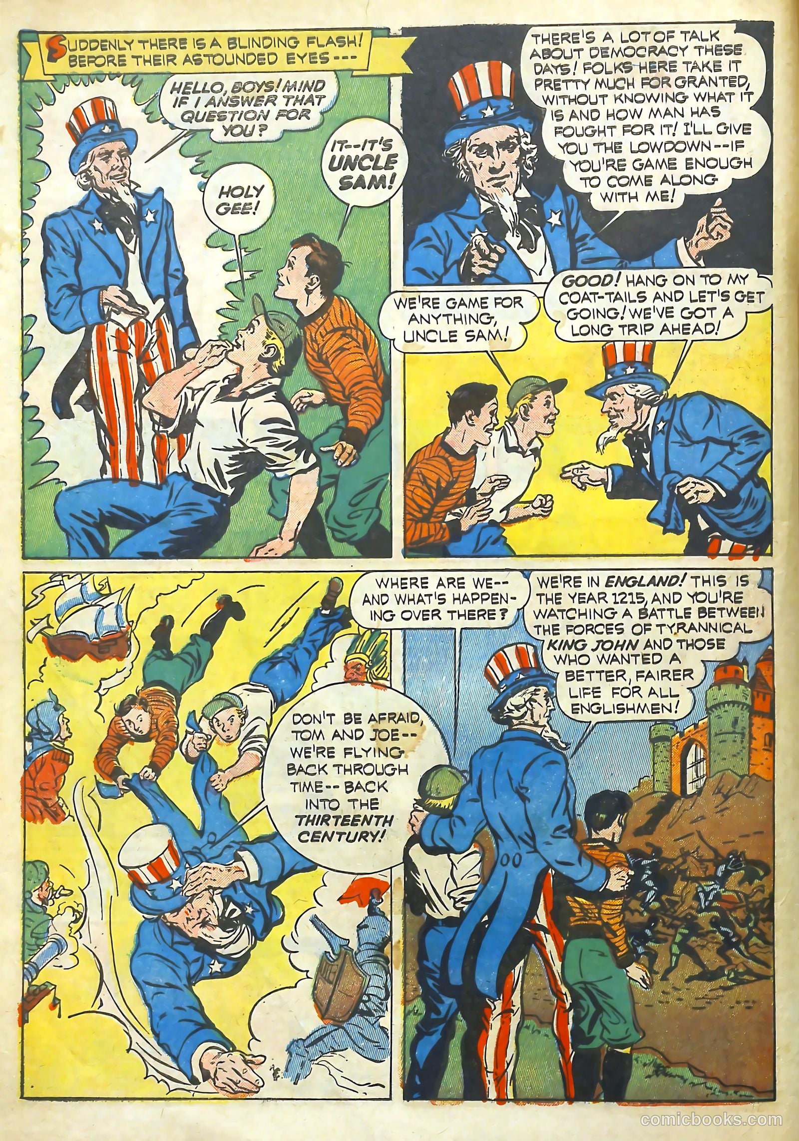 Real Life Comics #1 (1950) — page 4 of 68