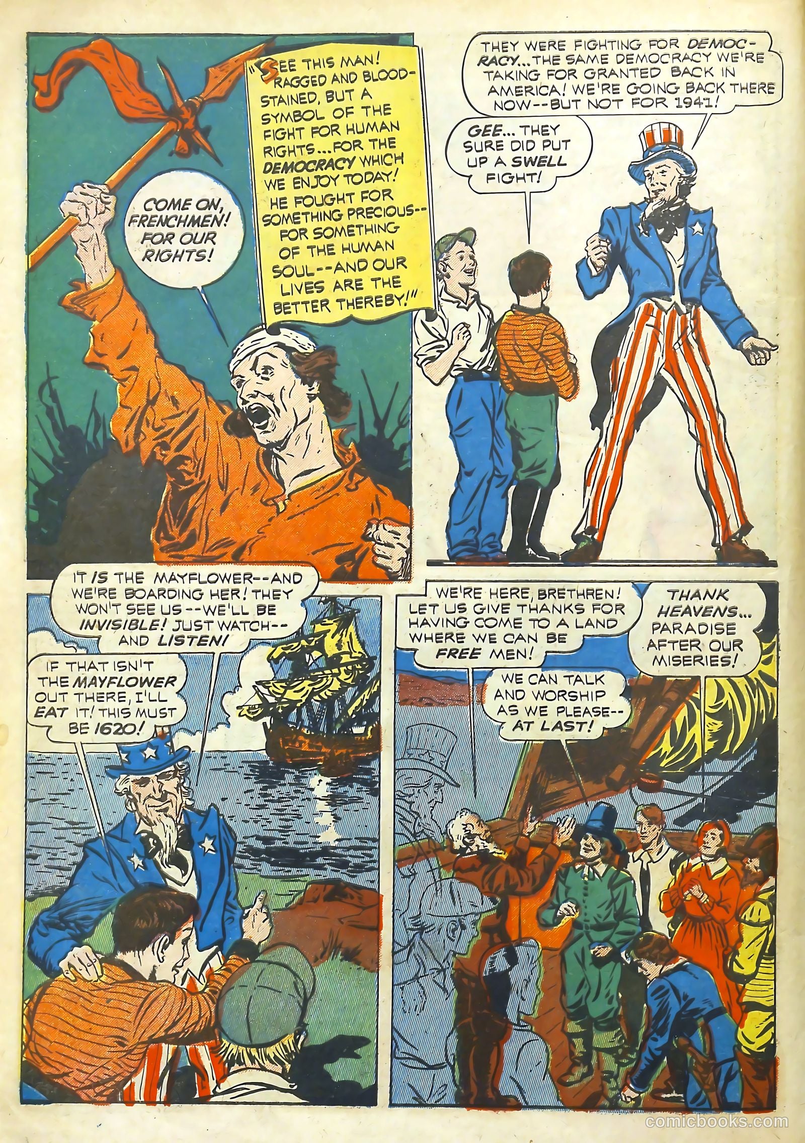 Real Life Comics #1 (1950) — page 6 of 68