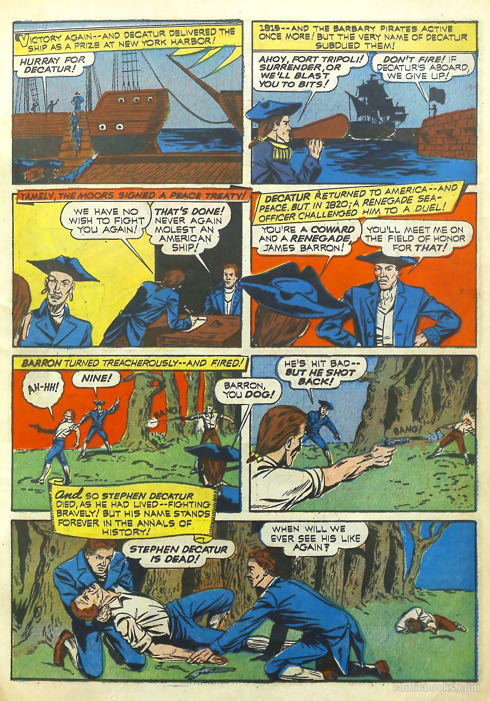 Real Life Comics #1 (1950) — page 31 of 68