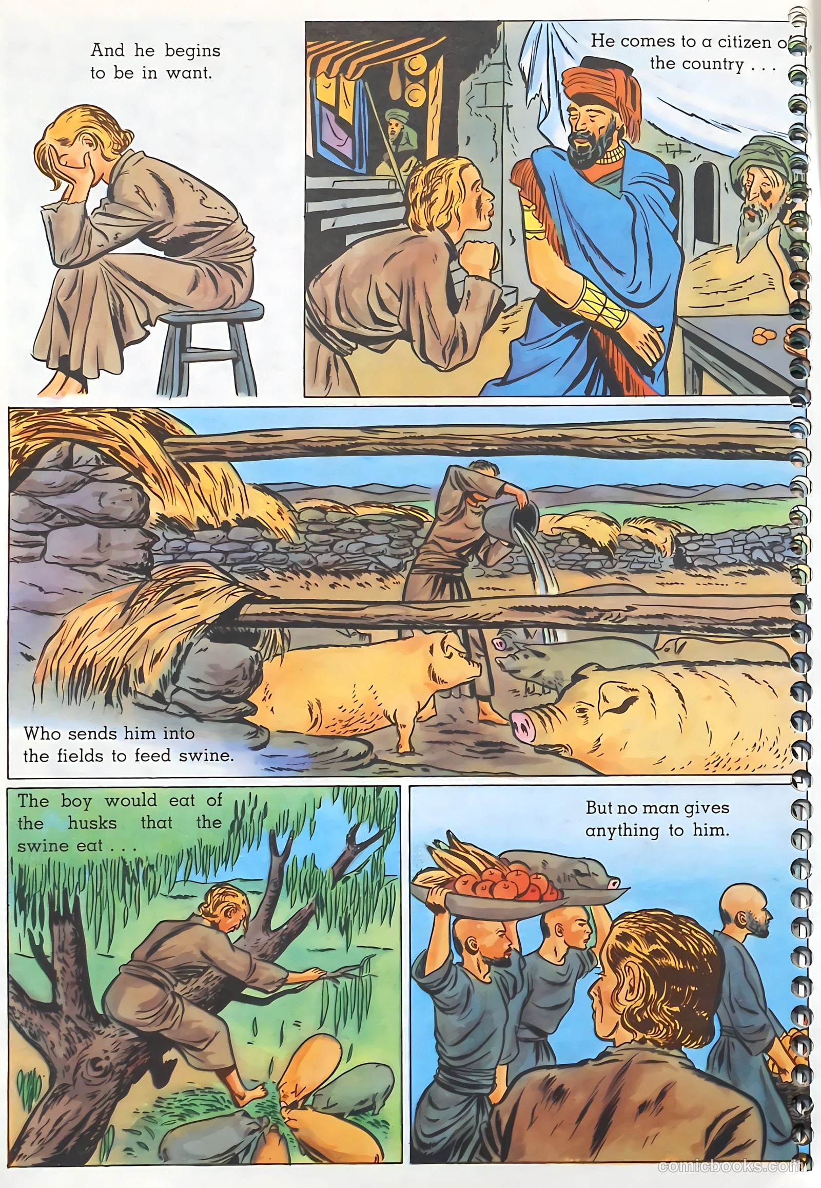 Parables Jesus Told #1 (1947) — page 28 of 48