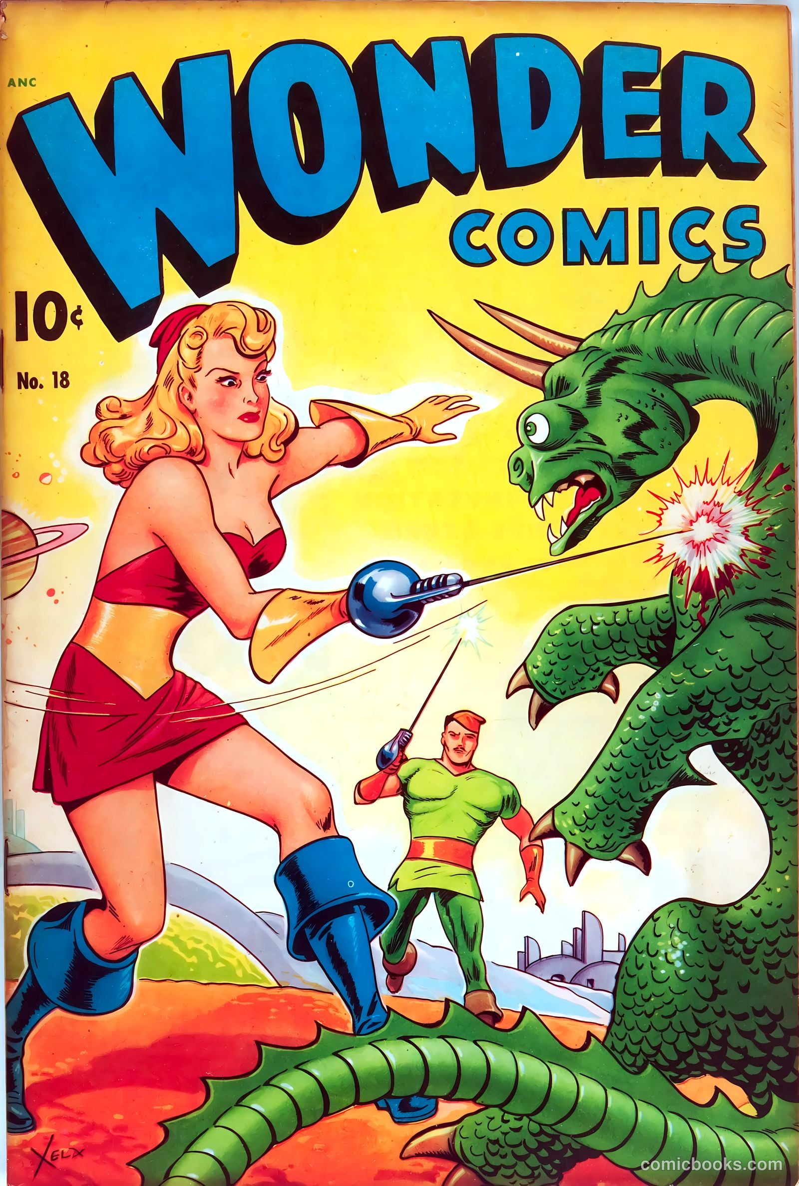 Wonder Comics #18 cover