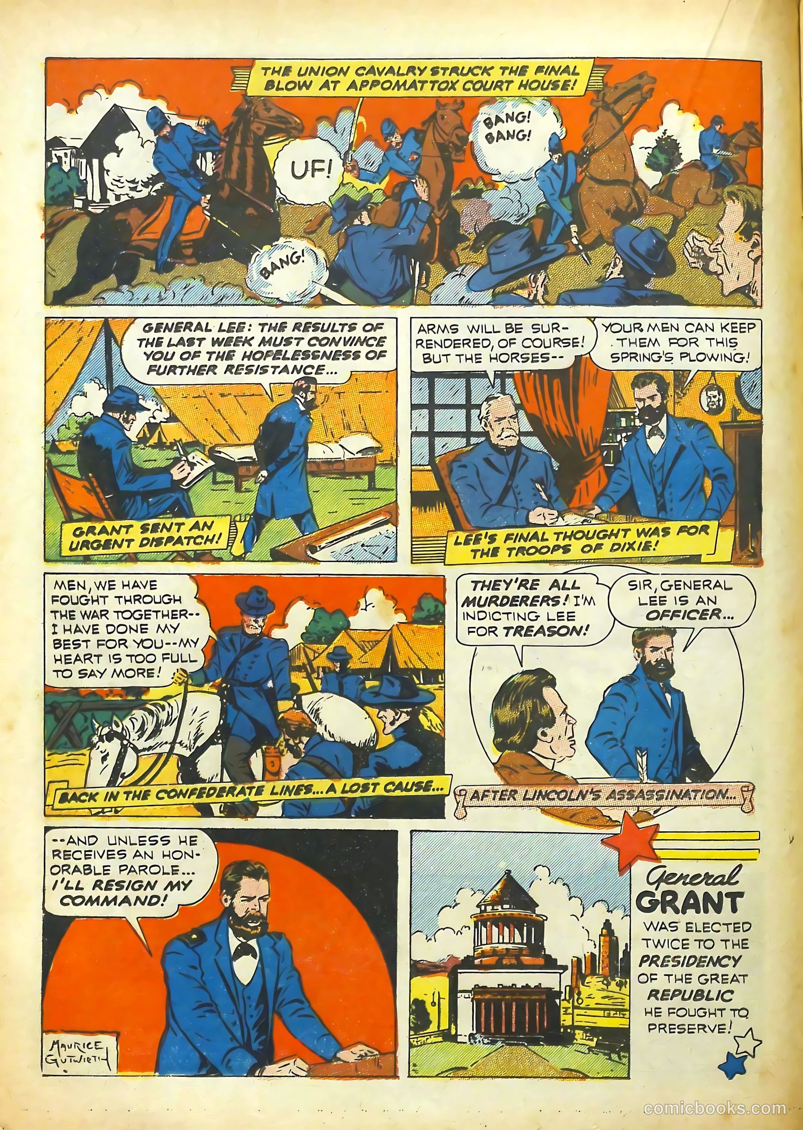Real Life Comics #6 (1950) — page 32 of 68