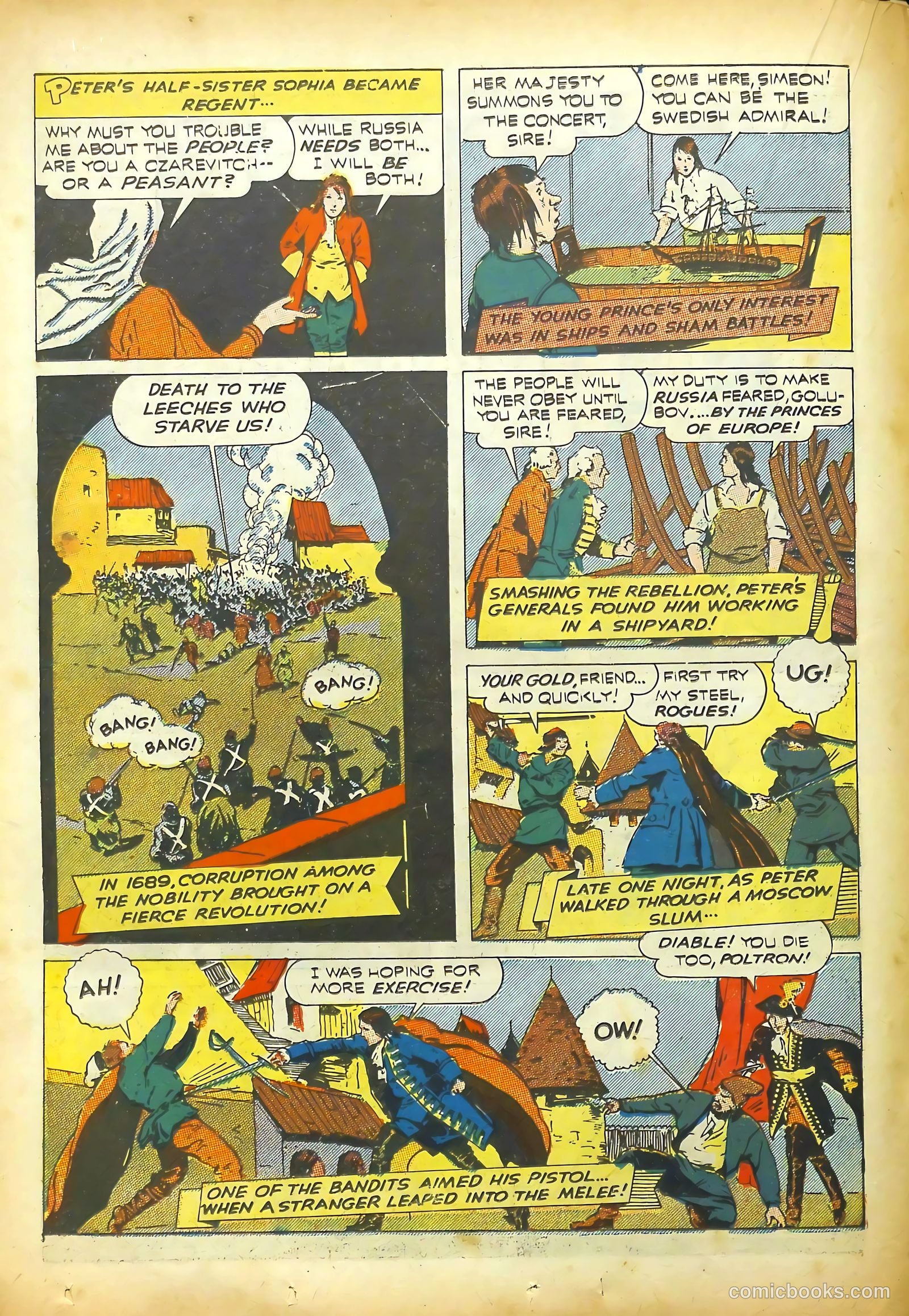 Real Life Comics #6 (1950) — page 38 of 68
