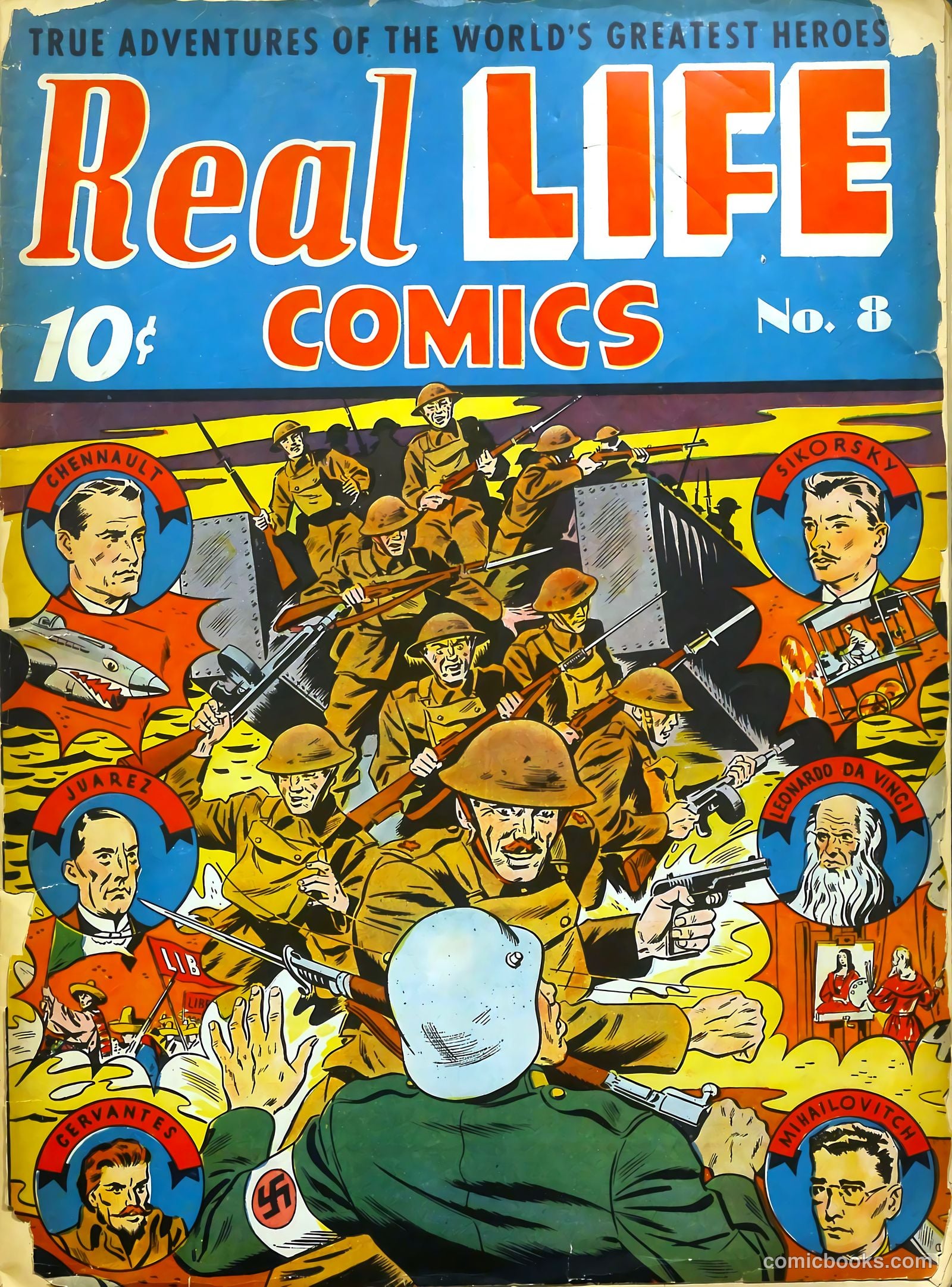 Real Life Comics #8 (1950) — page 1 of 68