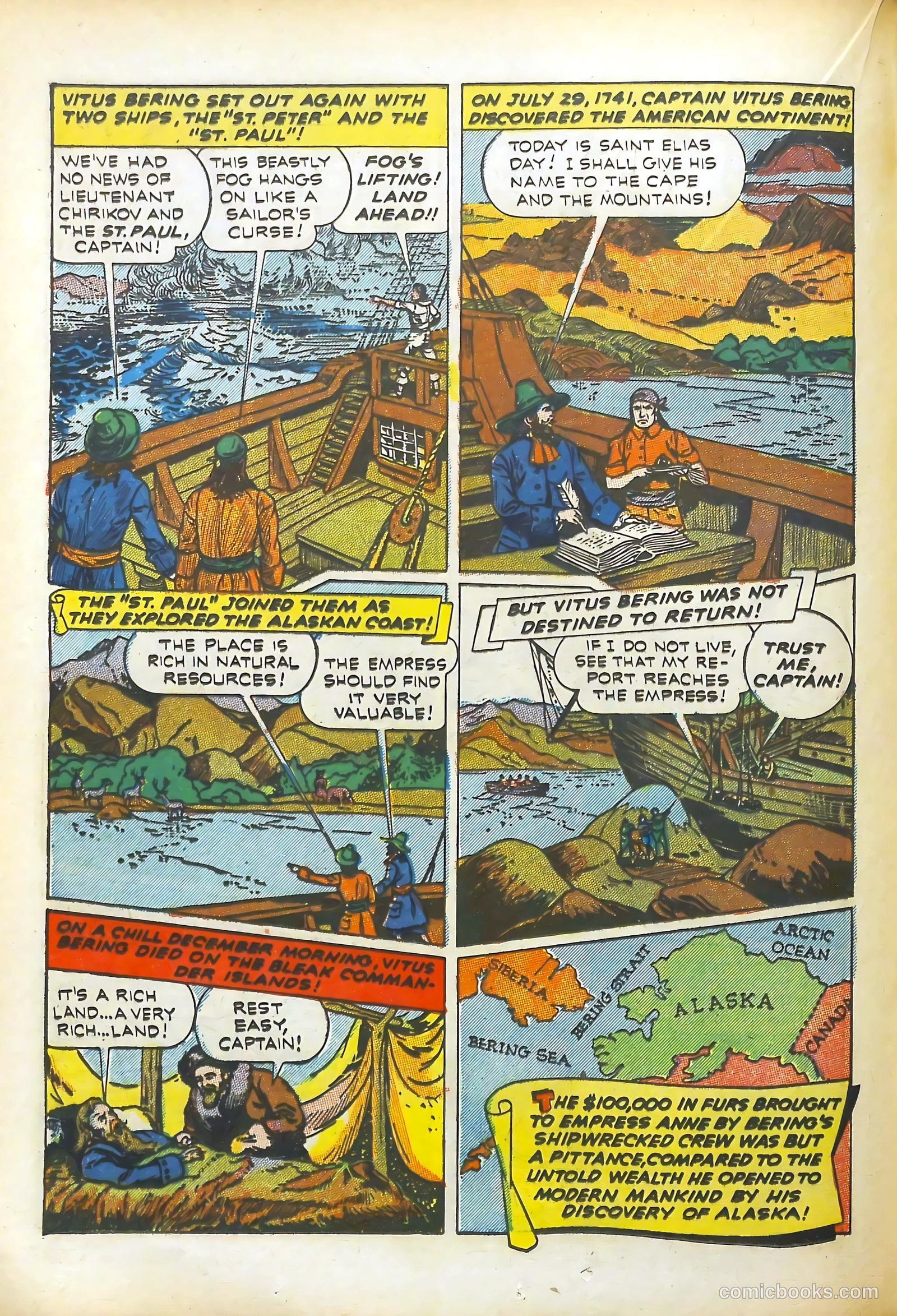 Real Life Comics #7 (1950) — page 36 of 68