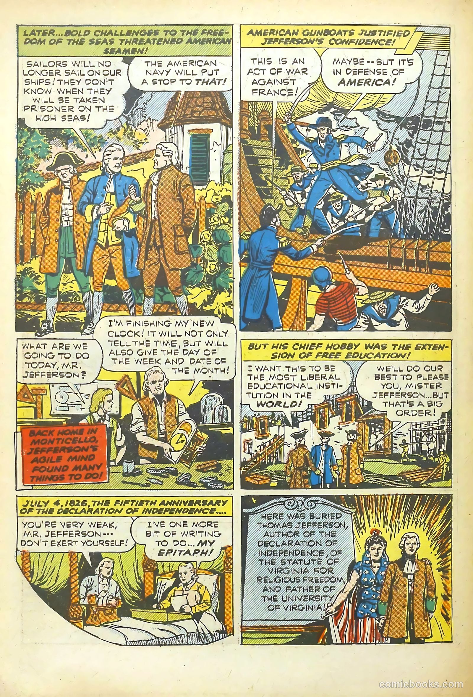 Real Life Comics #7 (1950) — page 66 of 68