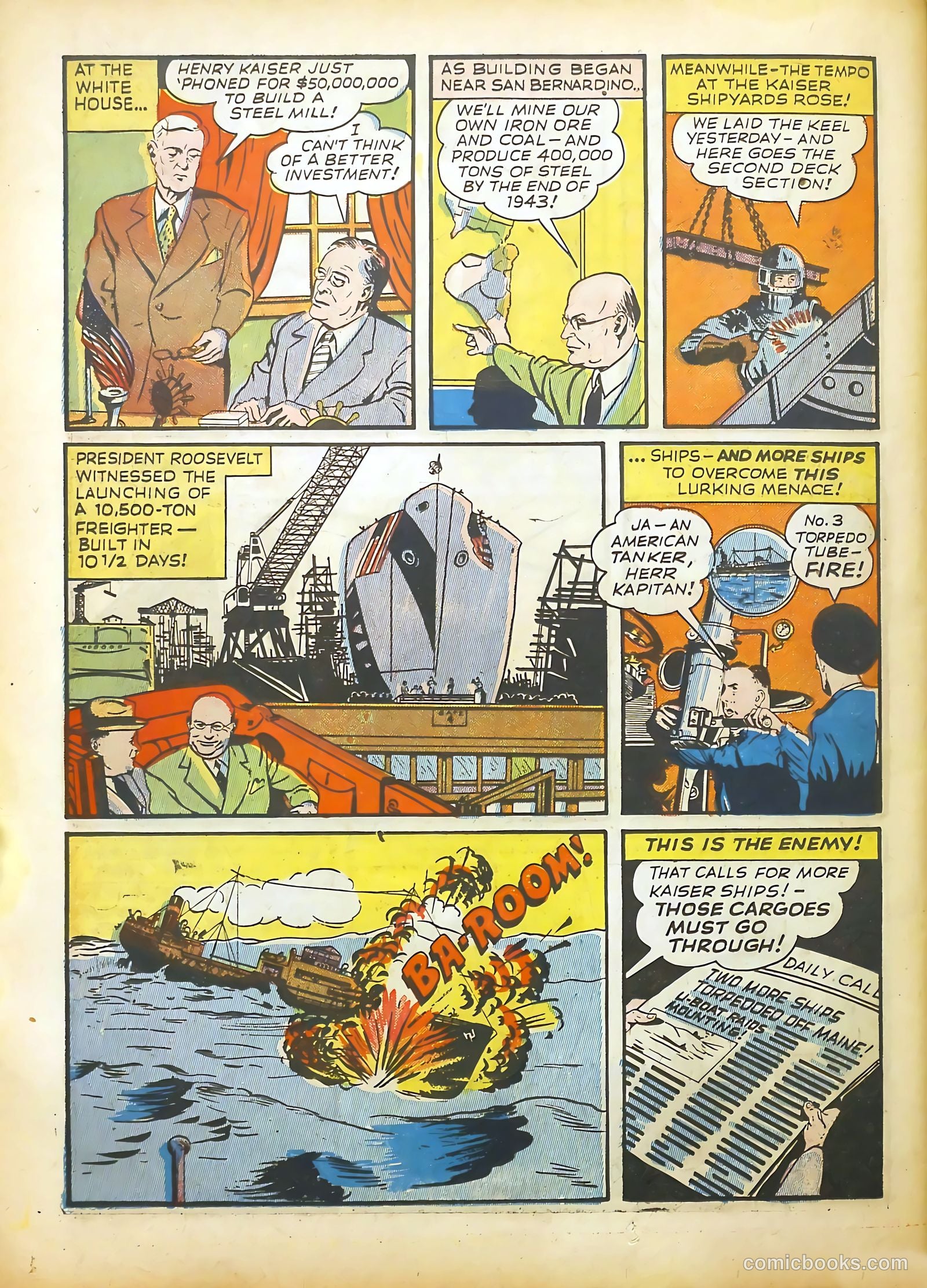 Real Life Comics #11 (1950) — page 50 of 68
