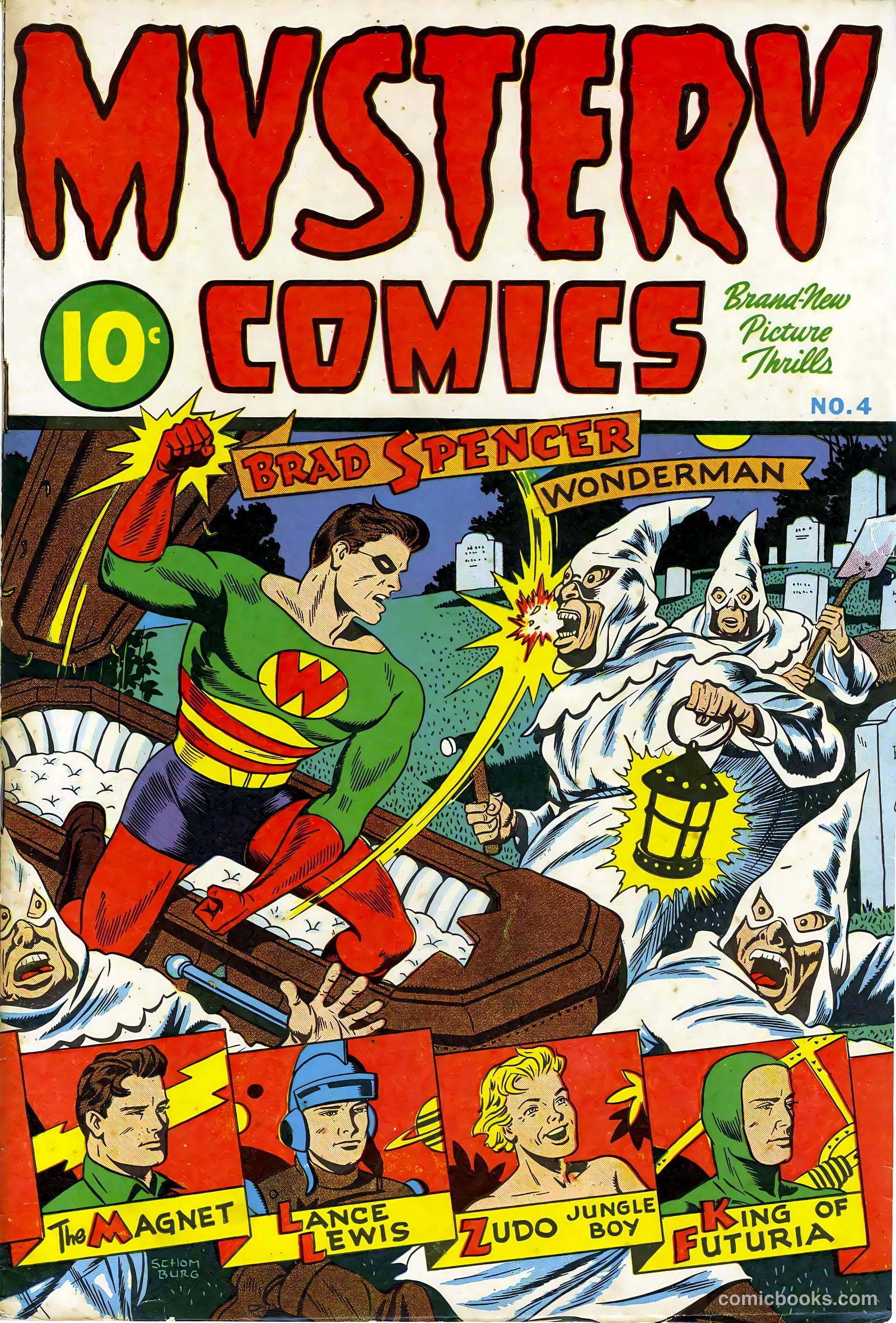 Mystery Comics #4 cover