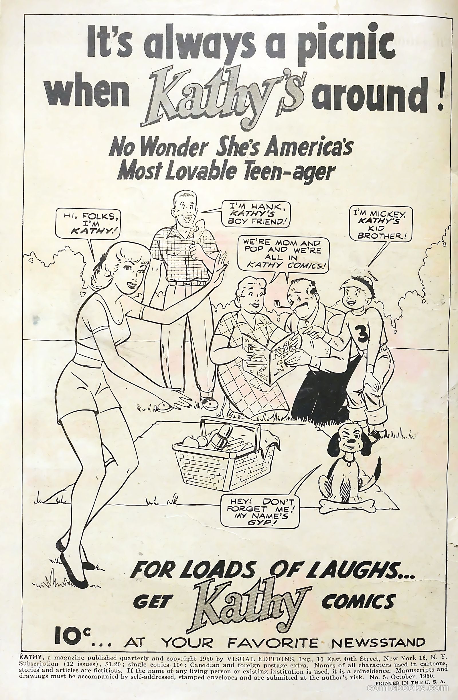 Kathy #5 (1949) — page 2 of 36