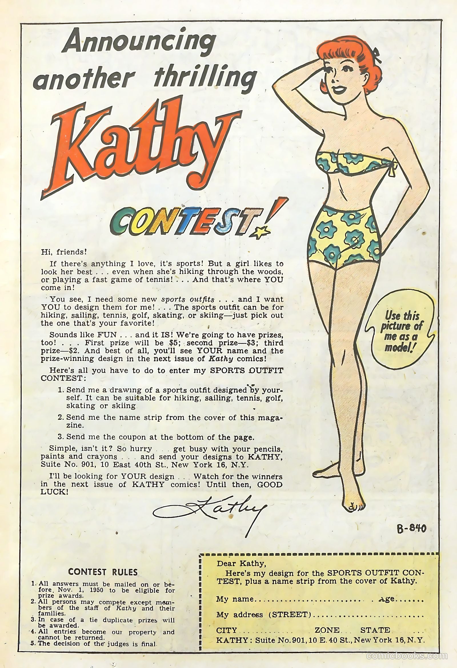 Kathy #5 (1949) — page 11 of 36