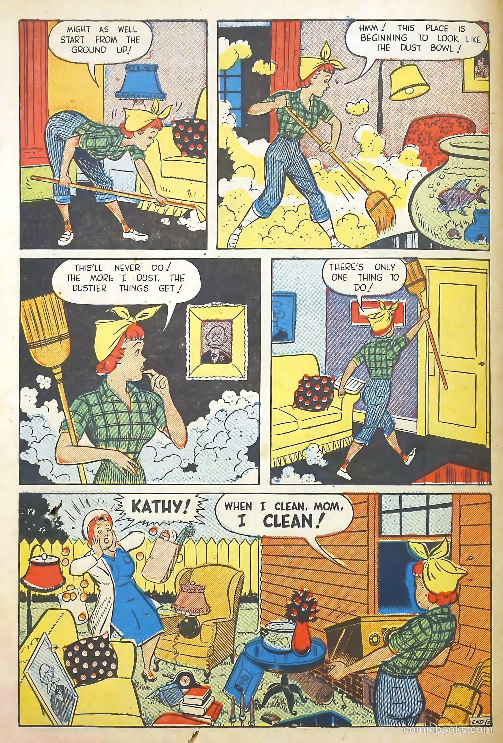 Kathy #7 (1949) — page 34 of 36