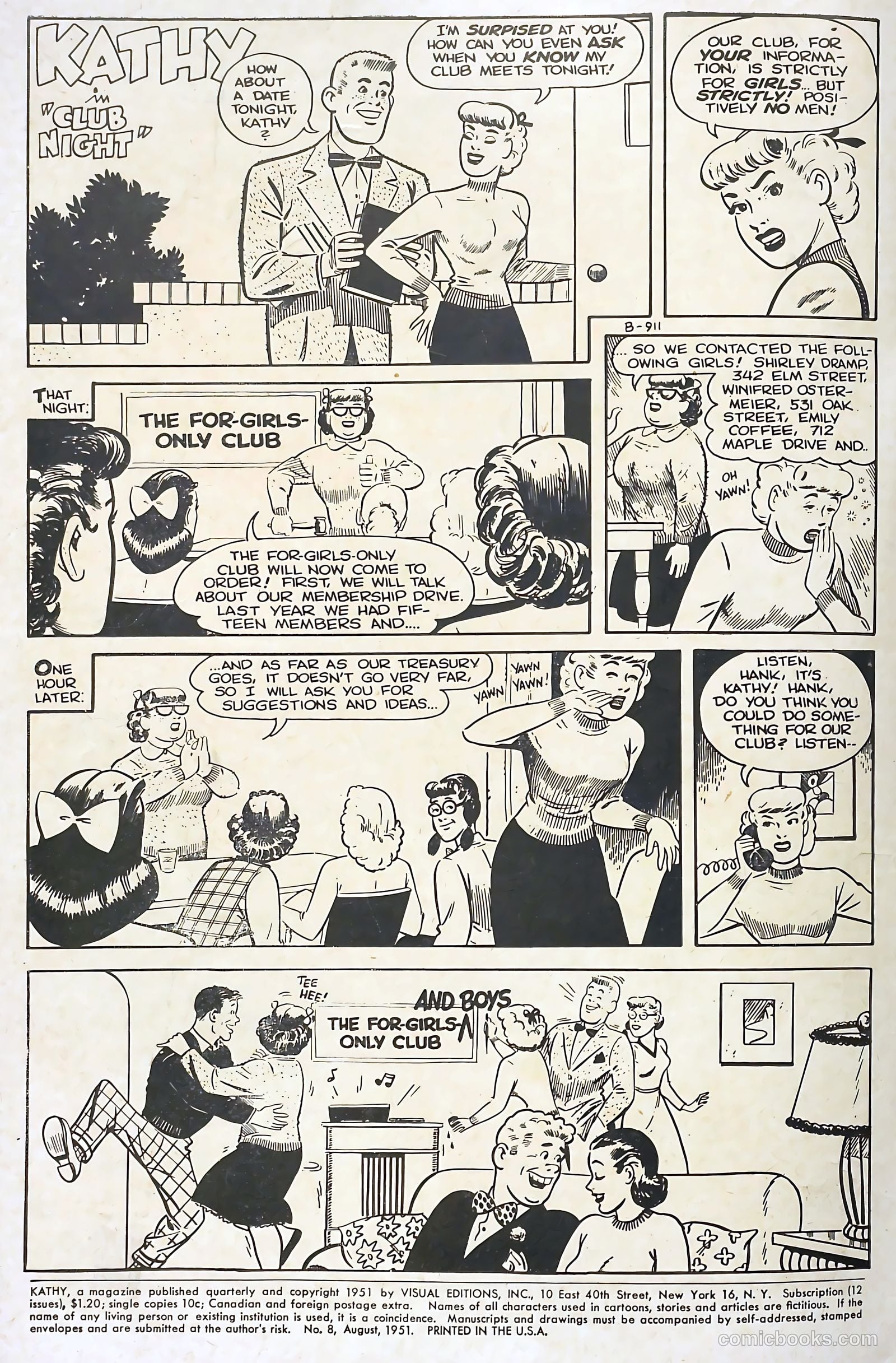 Kathy #8 (1949) — page 2 of 36