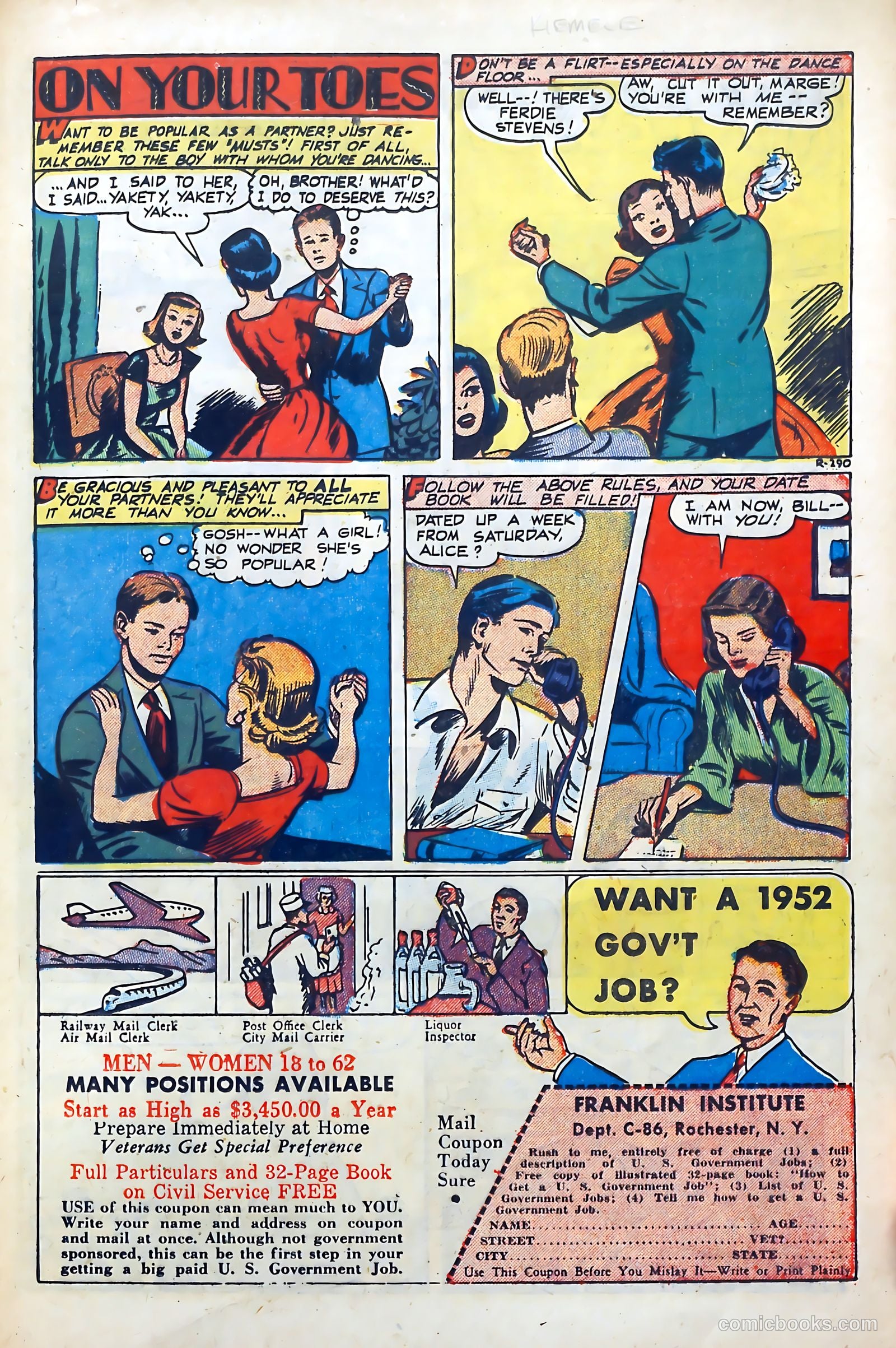 Popular Romance #17 (1950) — page 21 of 36
