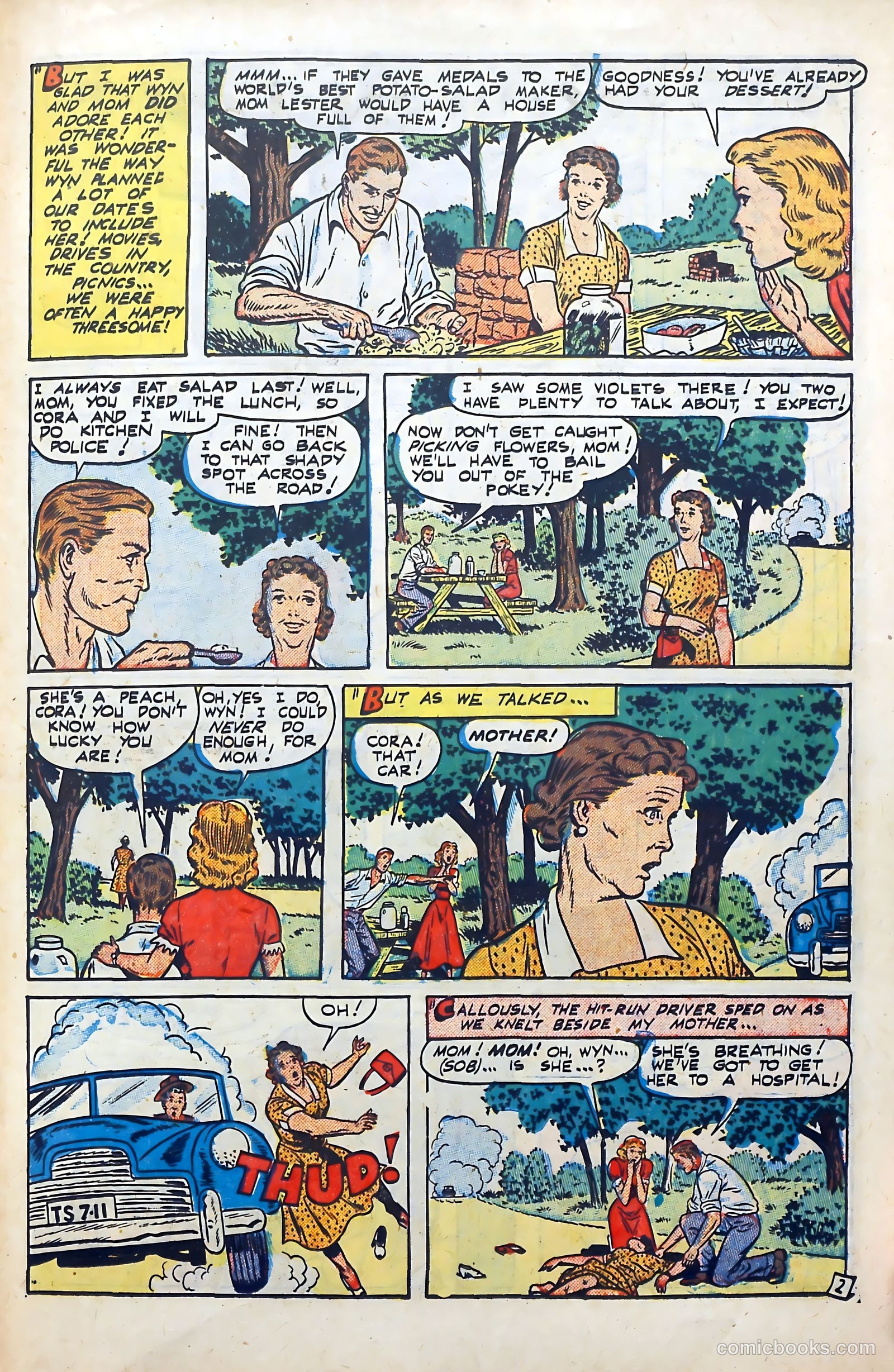Popular Romance #17 (1950) — page 23 of 36