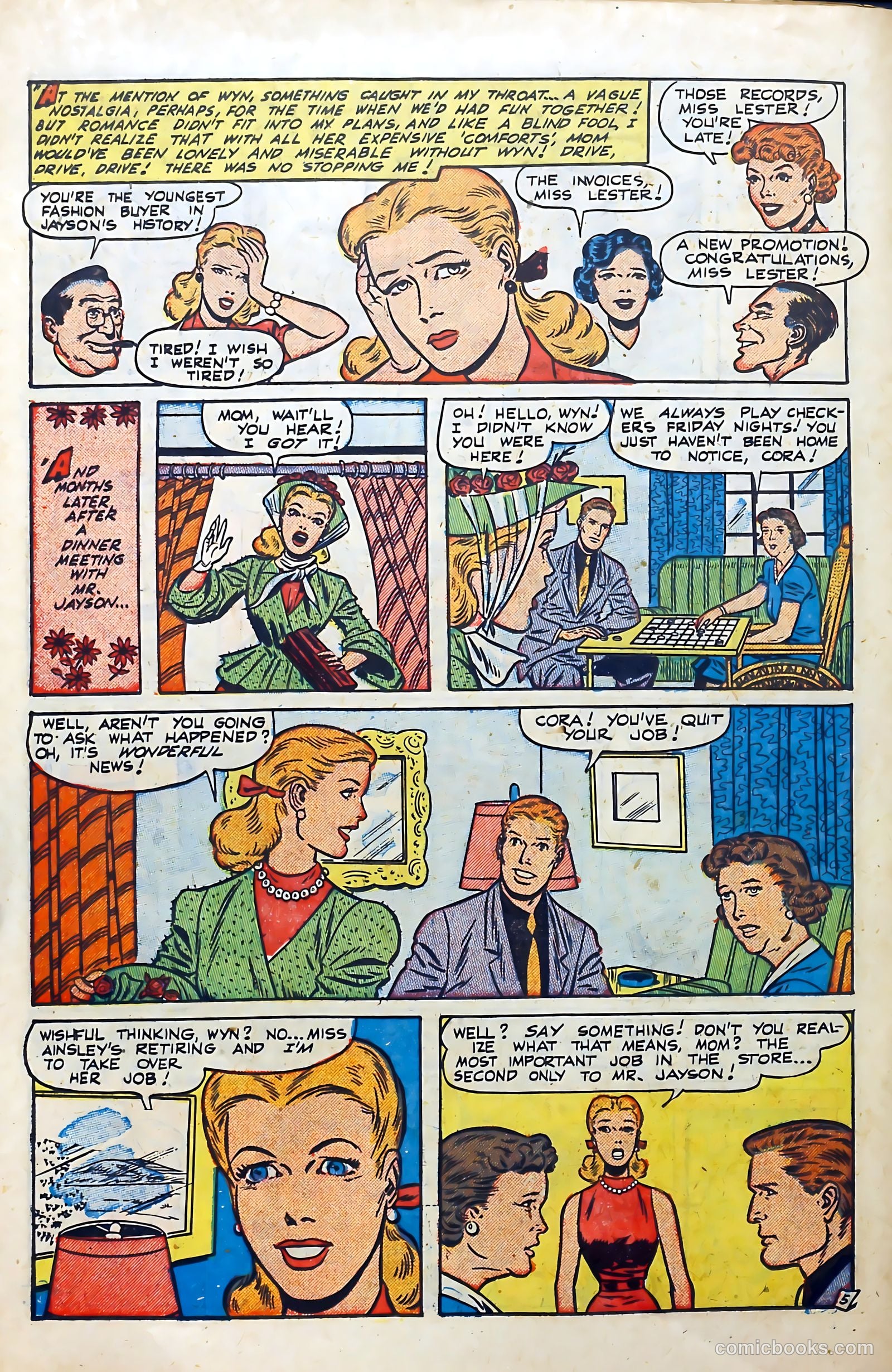 Popular Romance #17 (1950) — page 26 of 36