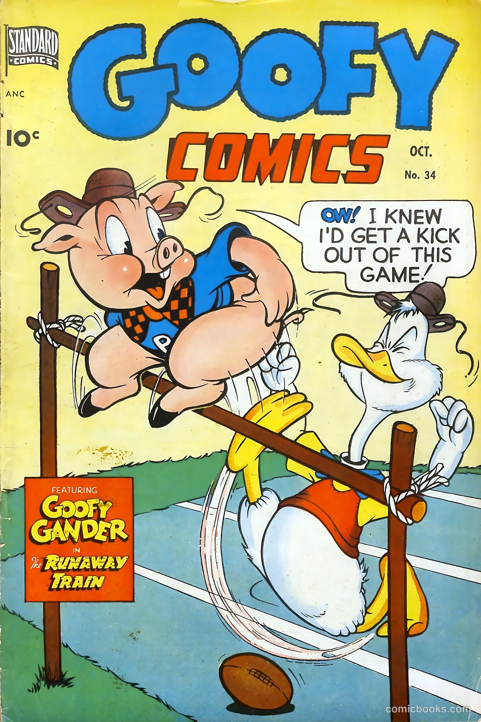 Goofy Comics #34 cover