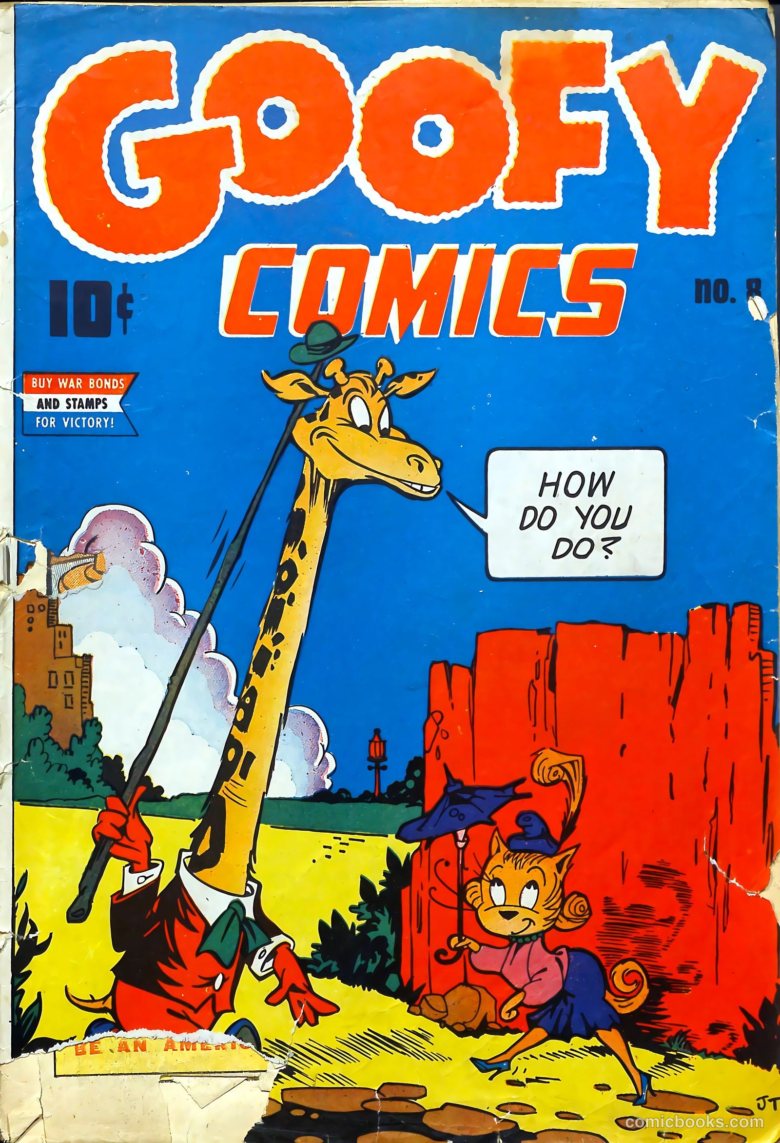 Goofy Comics #8 cover