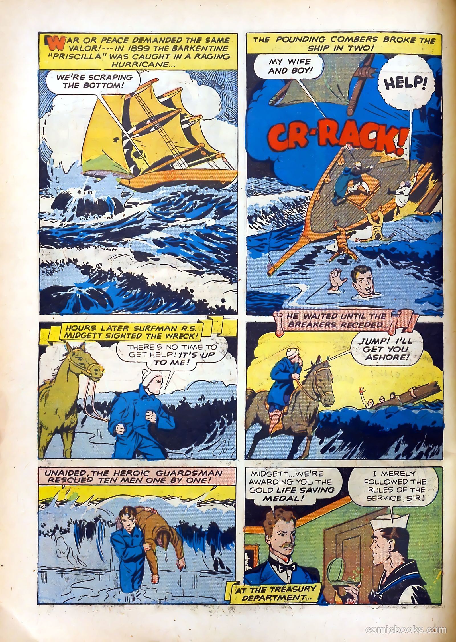 Real Life Comics #9 (1950) — page 6 of 69