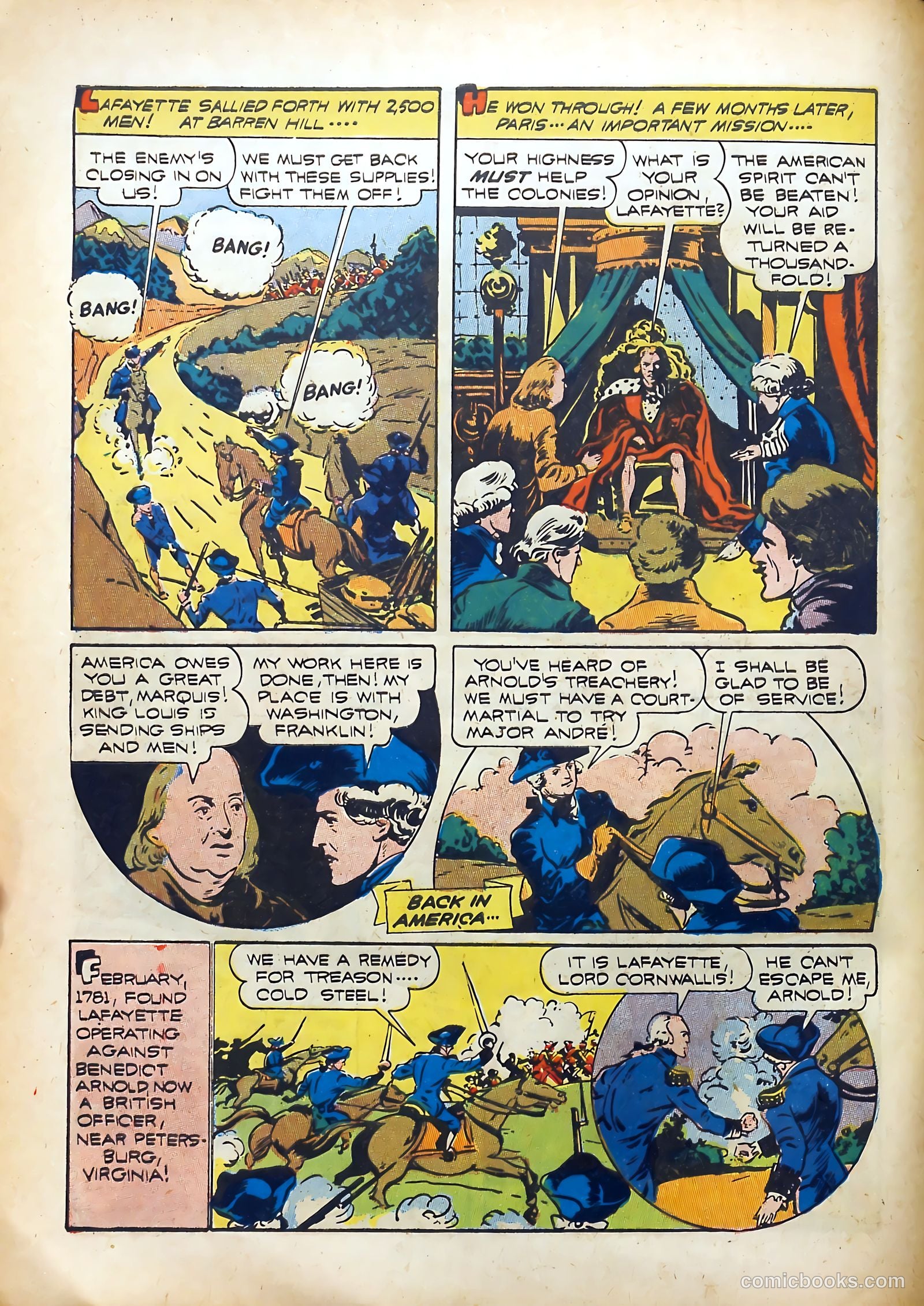 Real Life Comics #9 (1950) — page 16 of 69