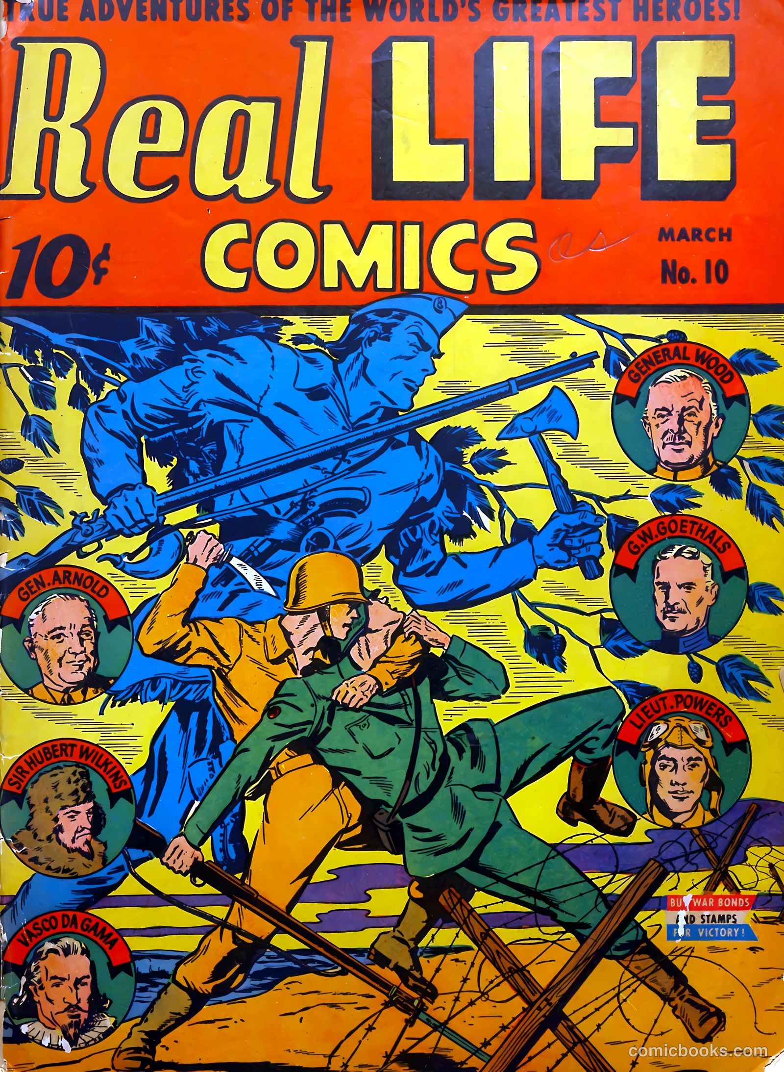 Real Life Comics #10 (1950) — page 1 of 68