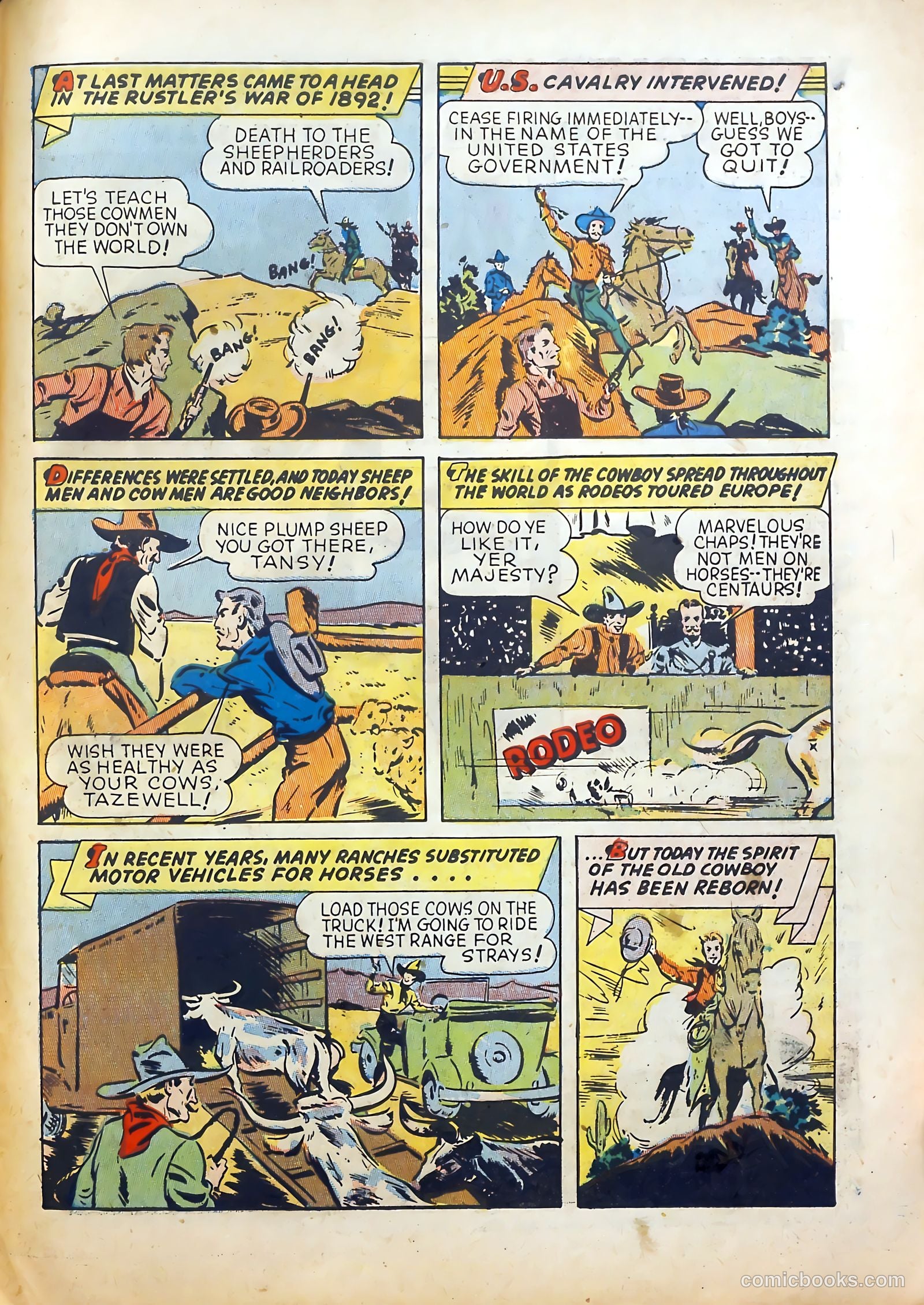 Real Life Comics #10 (1950) — page 59 of 68
