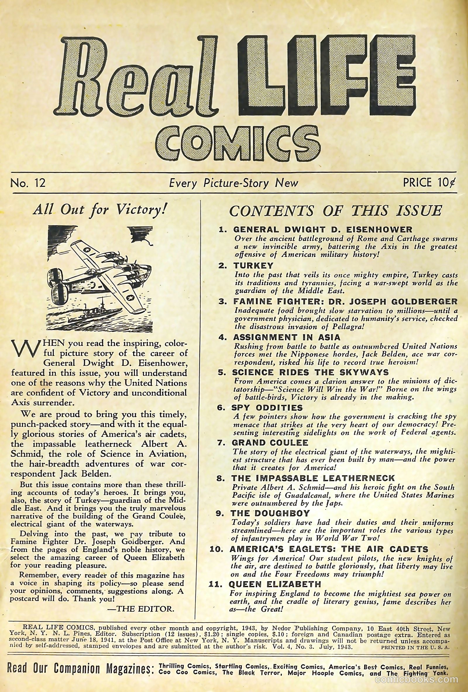 Real Life Comics #12 (1950) — page 2 of 60