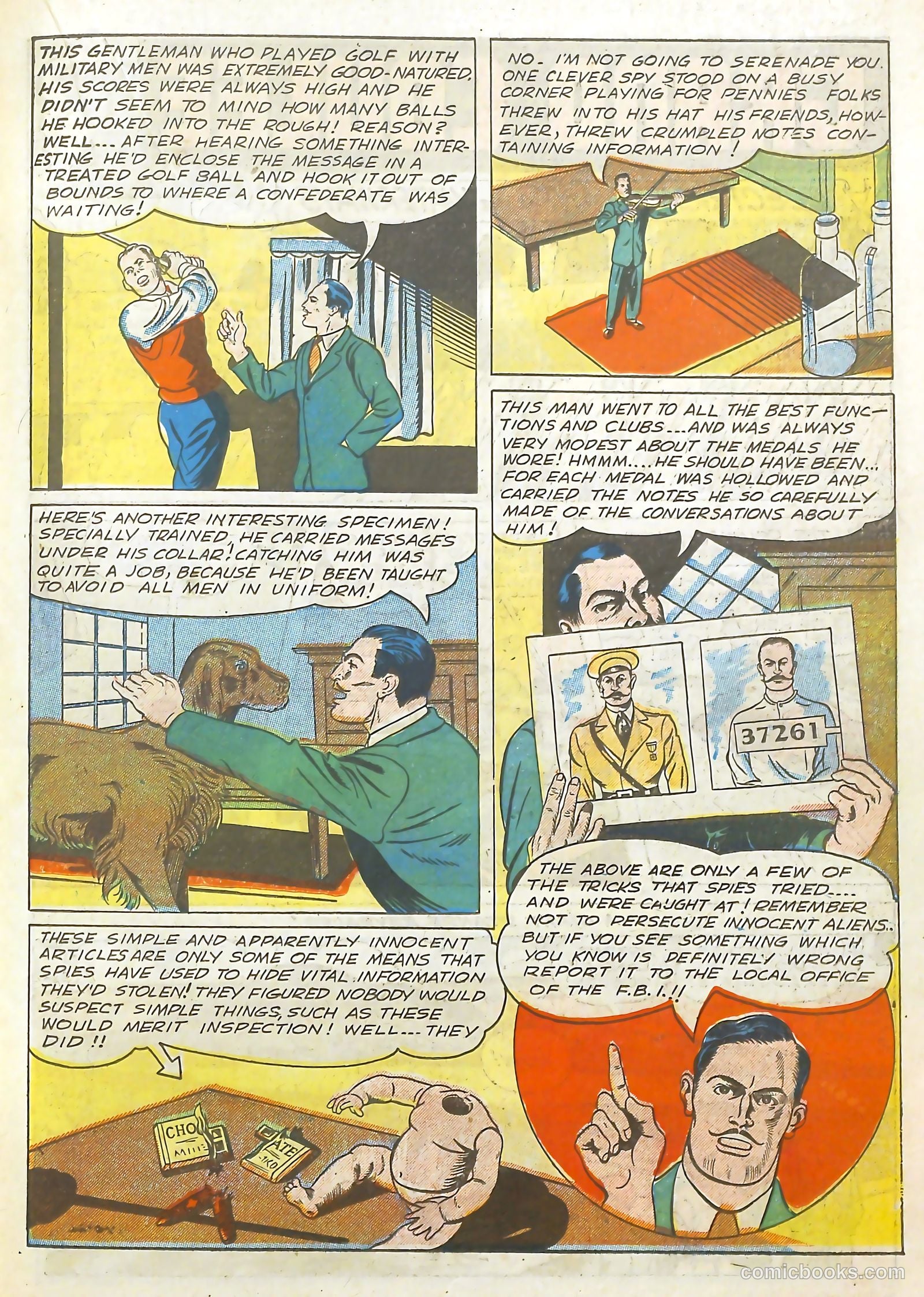 Real Life Comics #12 (1950) — page 35 of 60
