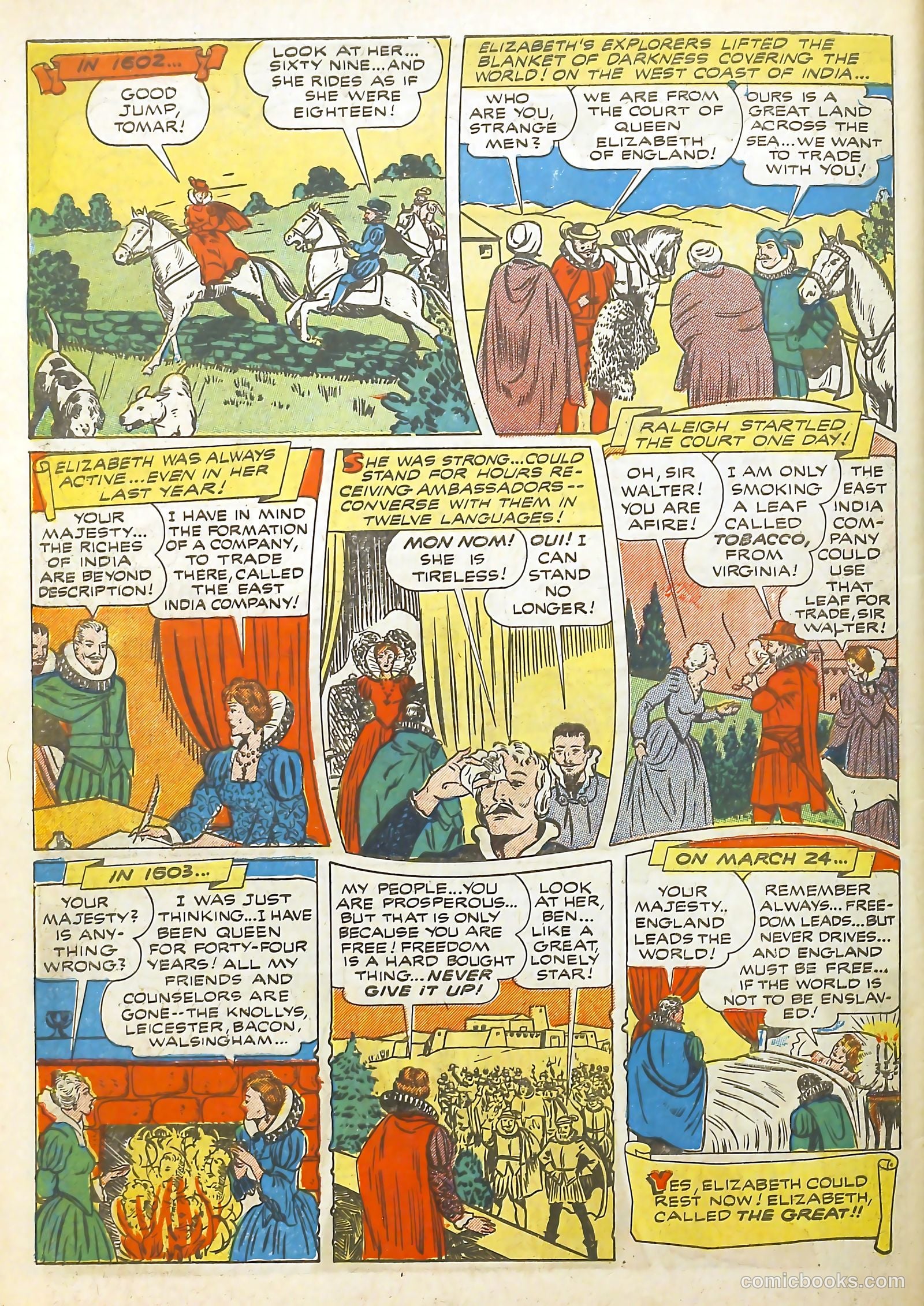 Real Life Comics #12 (1950) — page 58 of 60