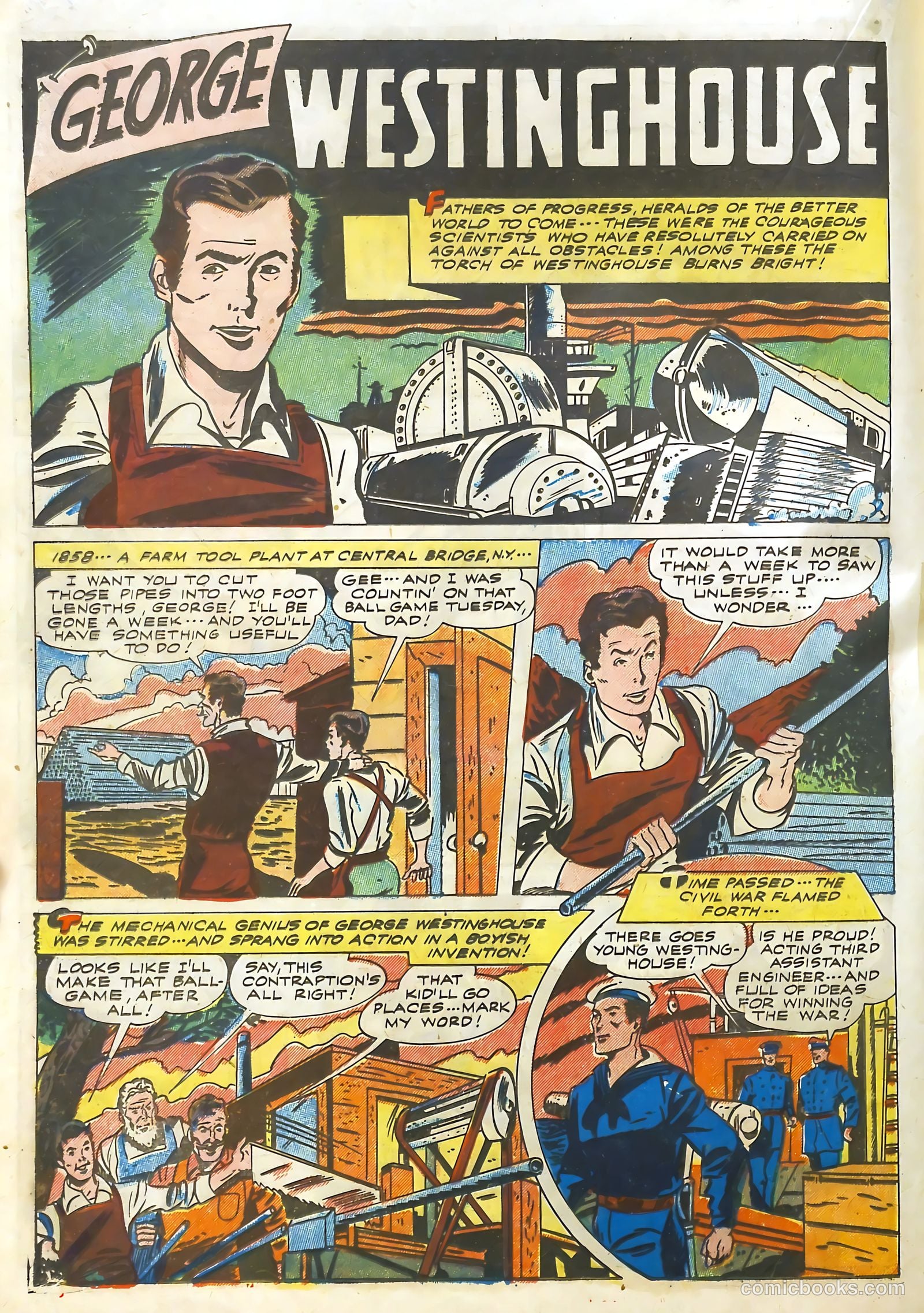 Real Life Comics #13 (1950) — page 38 of 61