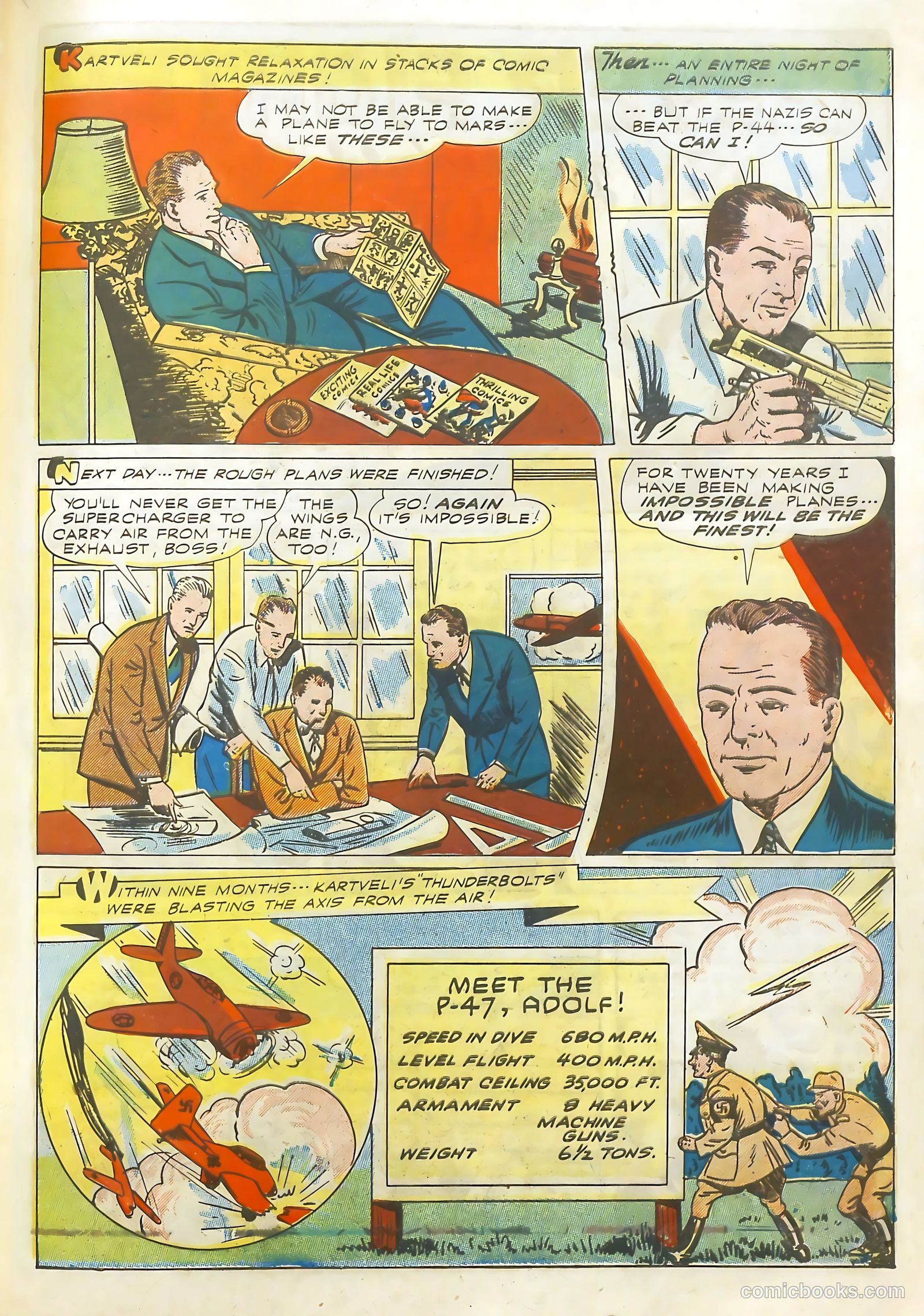 Real Life Comics #13 (1950) — page 50 of 61