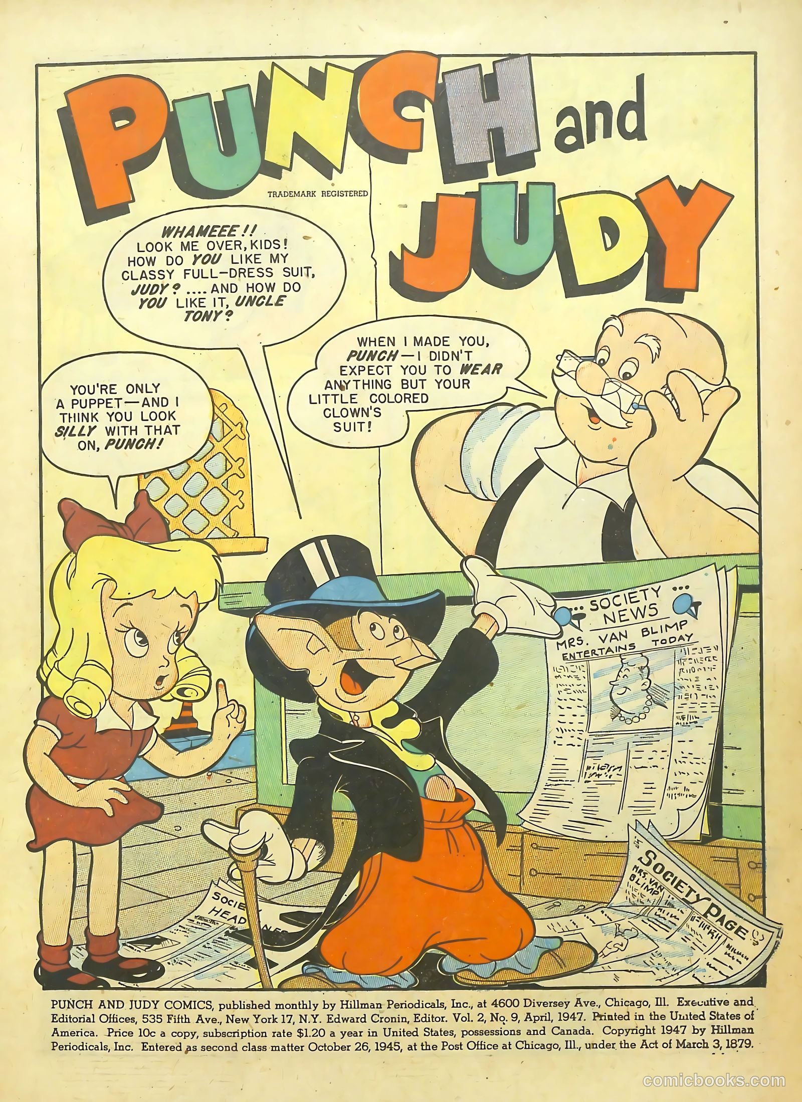 Punch and Judy v2 #9 — page 3 of 52