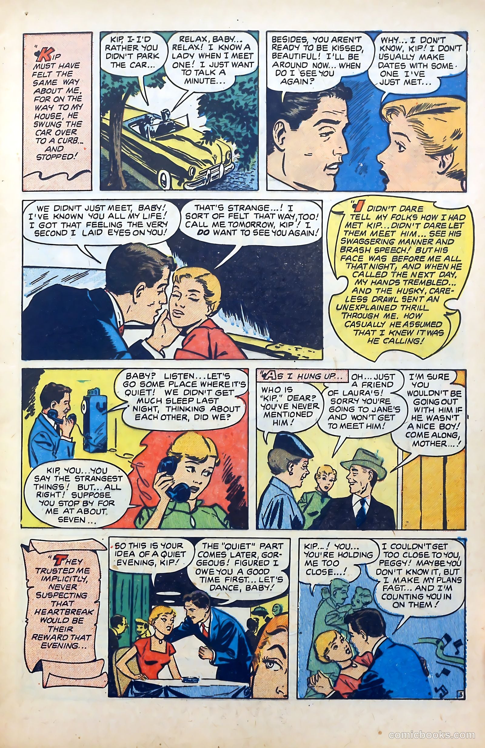 Popular Romance #14 (1950) — page 5 of 36