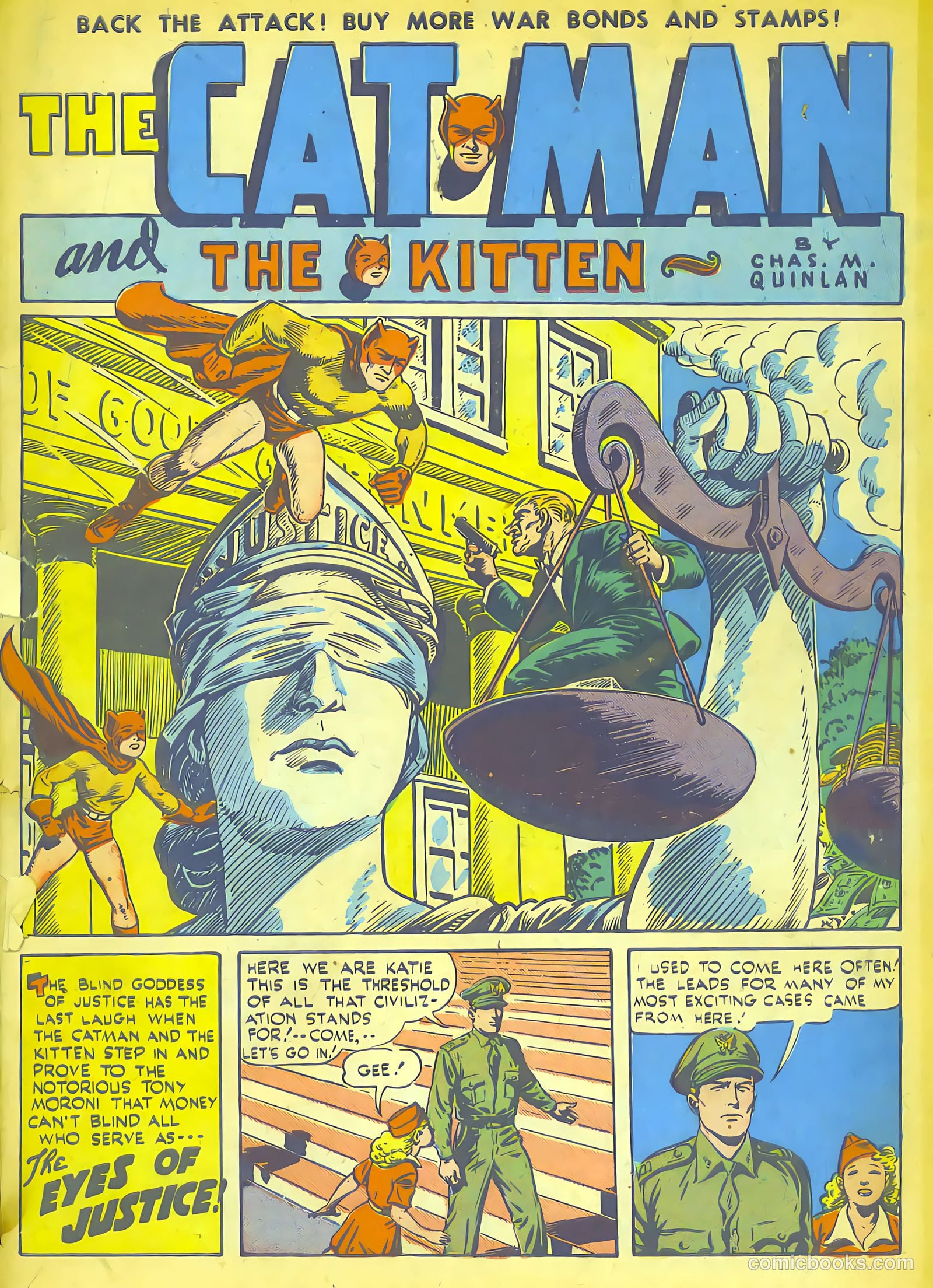 Cat-Man Comics #25 (1941) — page 2 of 47