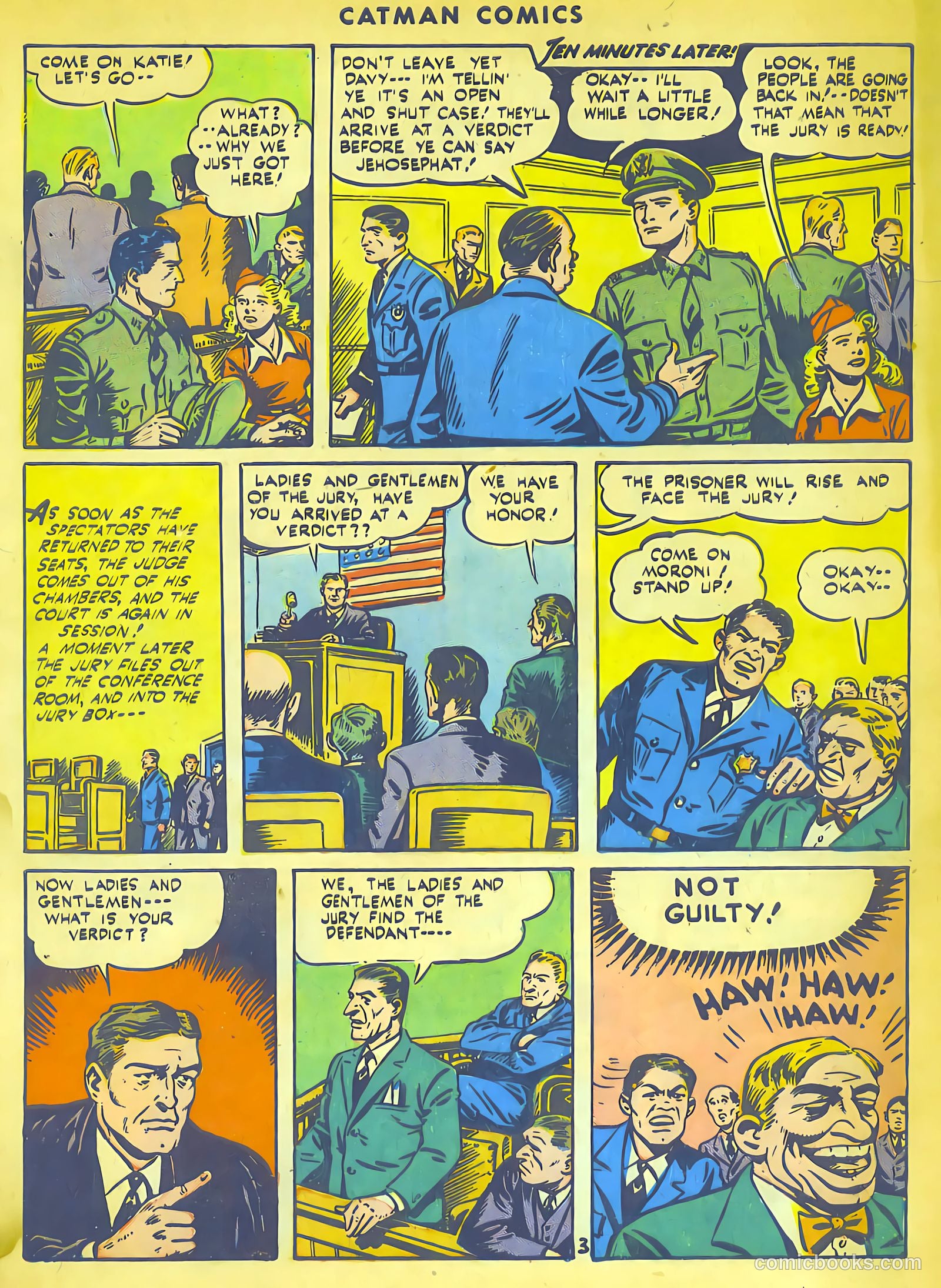 Cat-Man Comics #25 (1941) — page 4 of 47